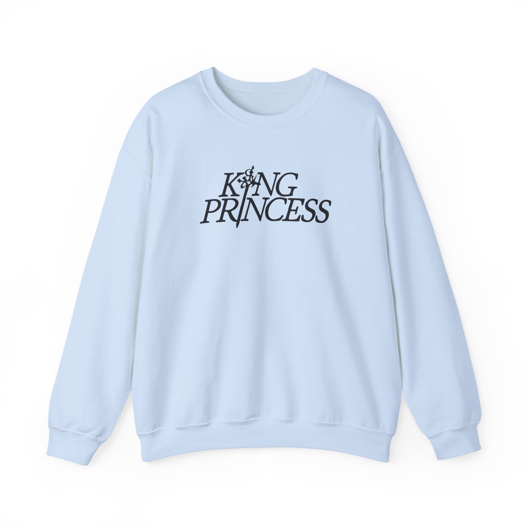 King Princess logo Unisex Heavy Blendâ„¢ Crewneck Sweatshirt