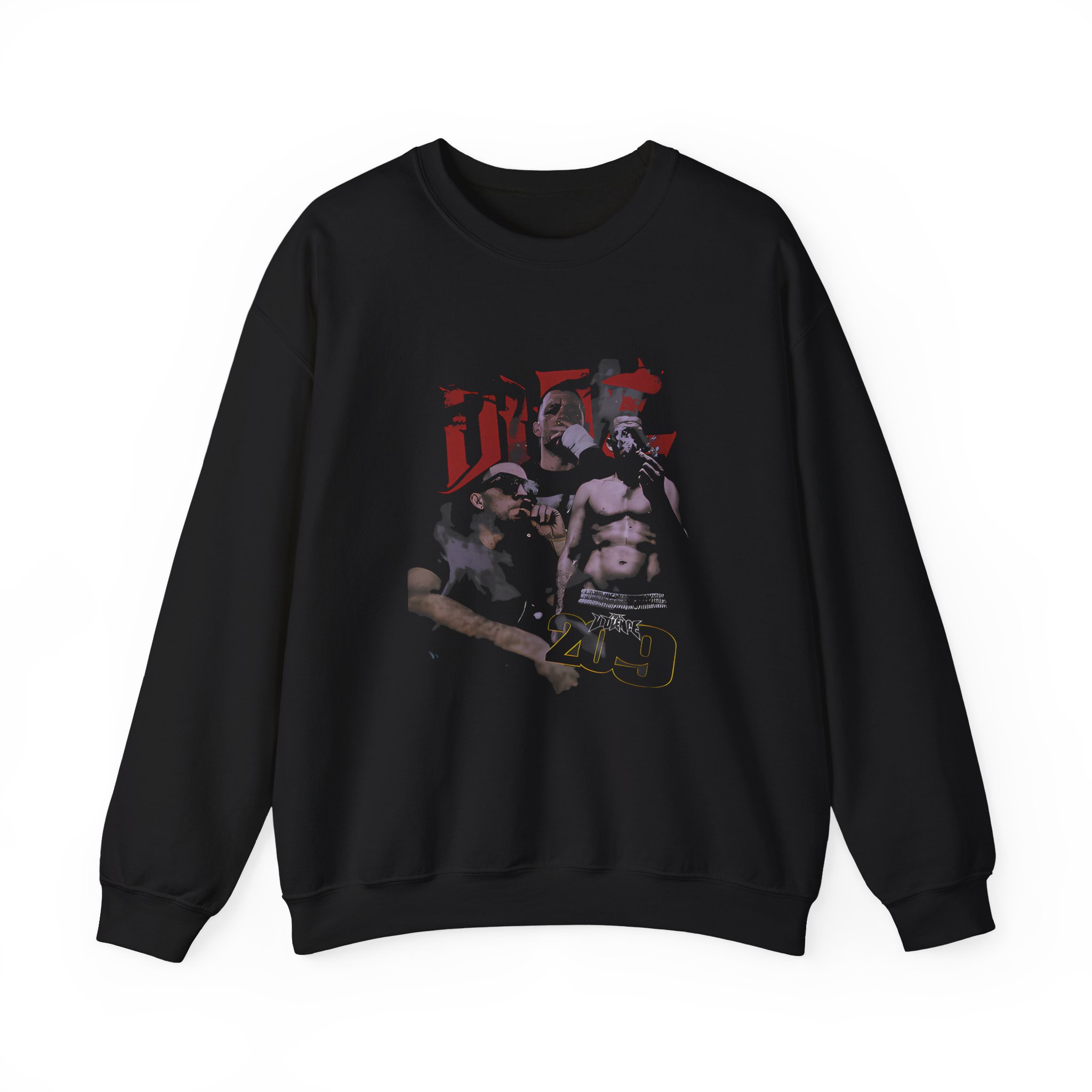 Nate Diaz Real Money Fight Unisex Heavy Blendâ„¢ Crewneck Sweatshirt