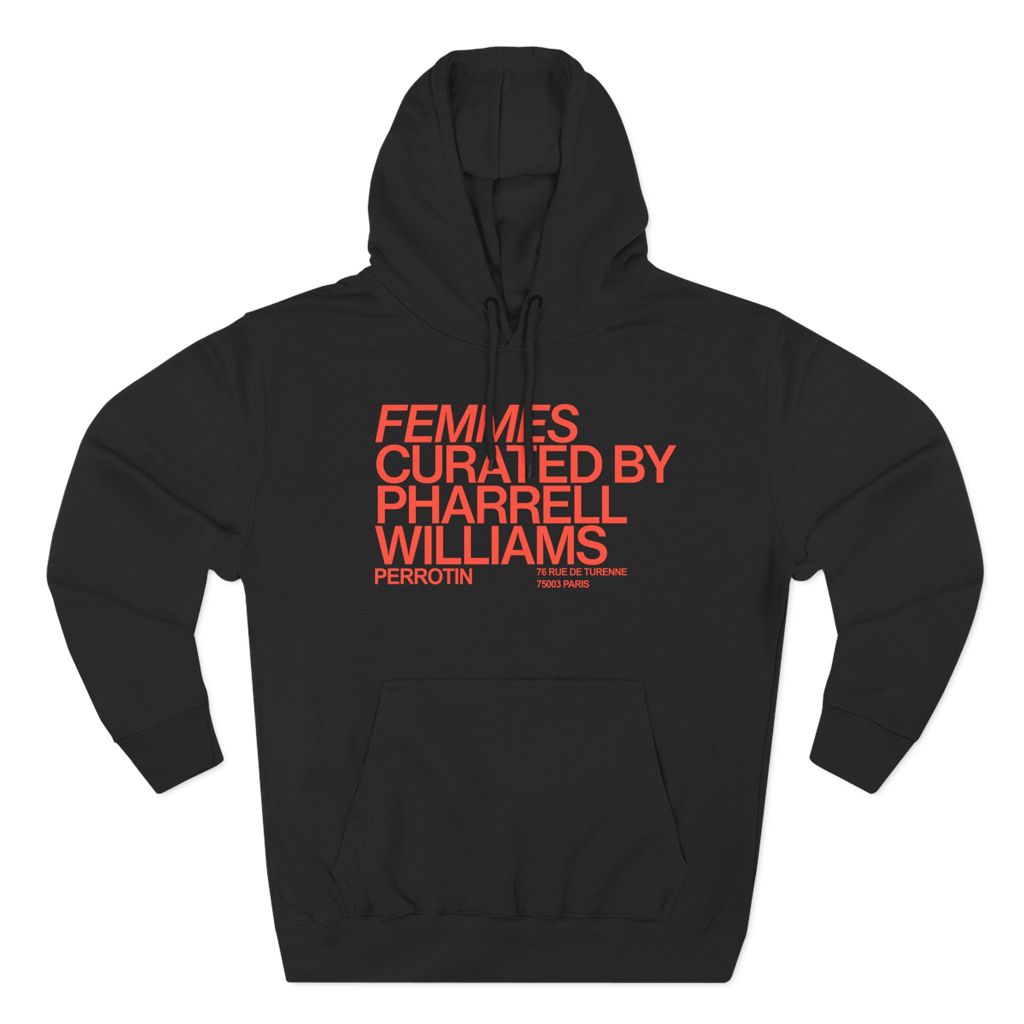 Pharrell Williams Femmes Three-Panel Fleece Hoodie