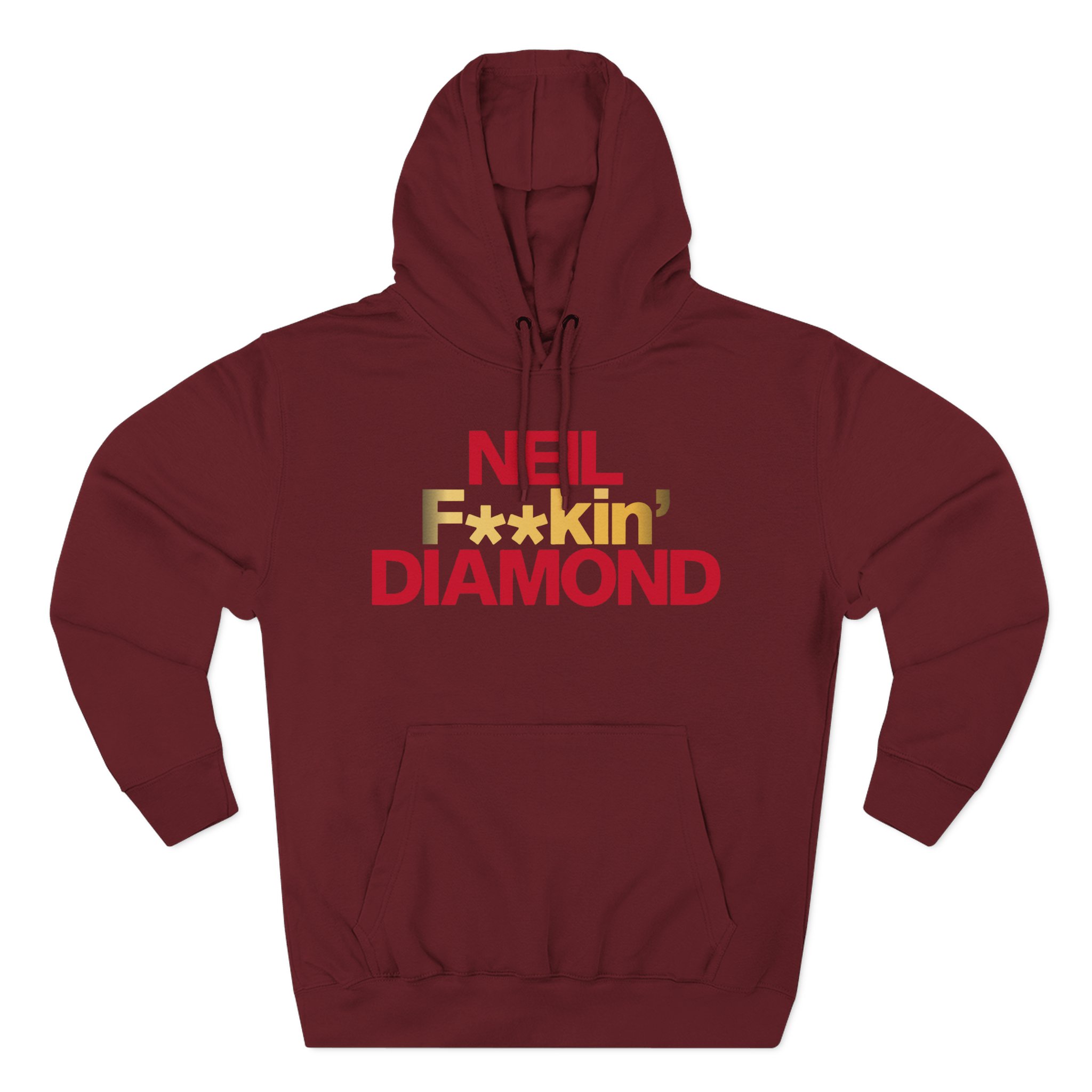 Neil F**kin' Diamond Three-Panel Fleece Hoodie