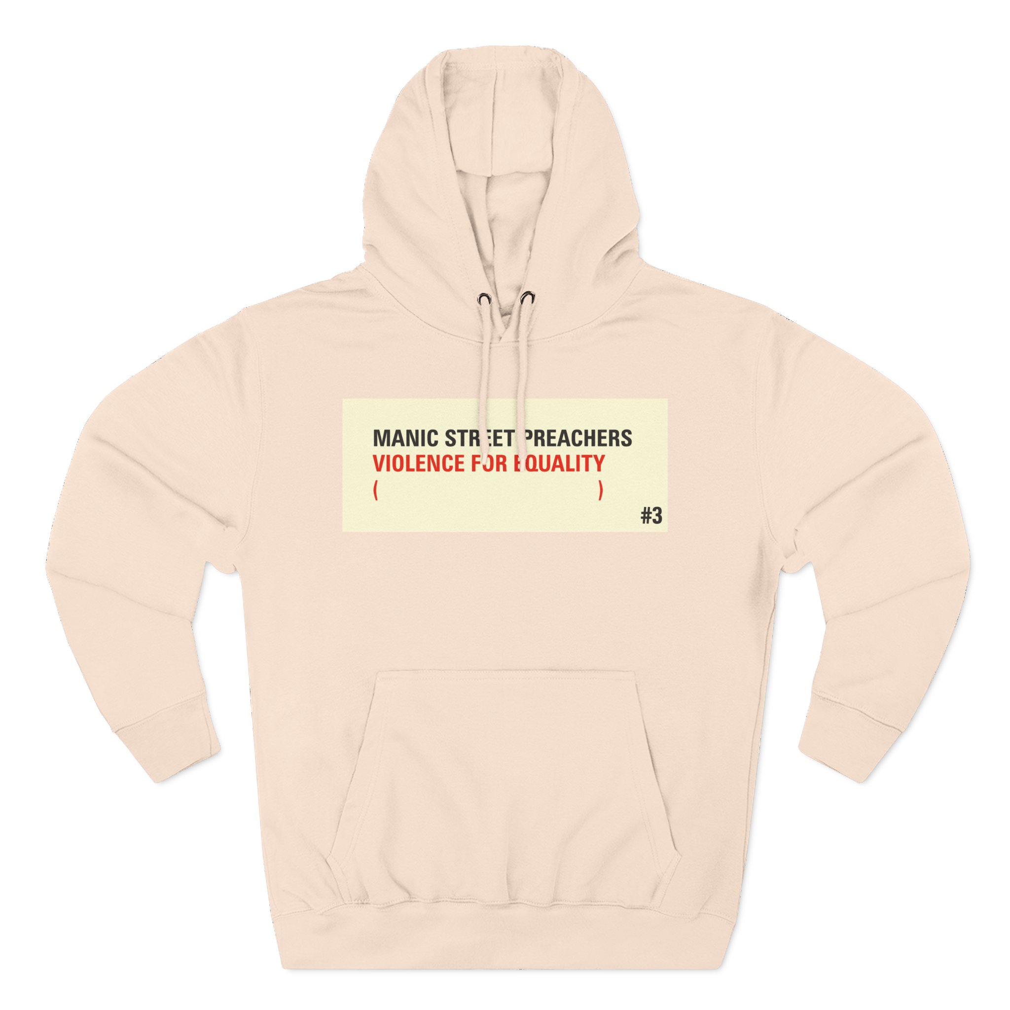 Manic Street Preachers Three-Panel Fleece Hoodie