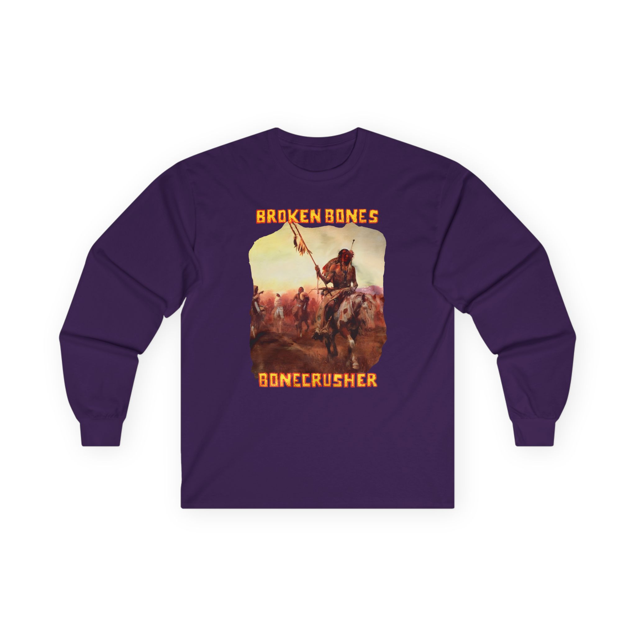 Broken Bones Bonecrusher Unisex Ultra Cotton Long Sleeve Tee