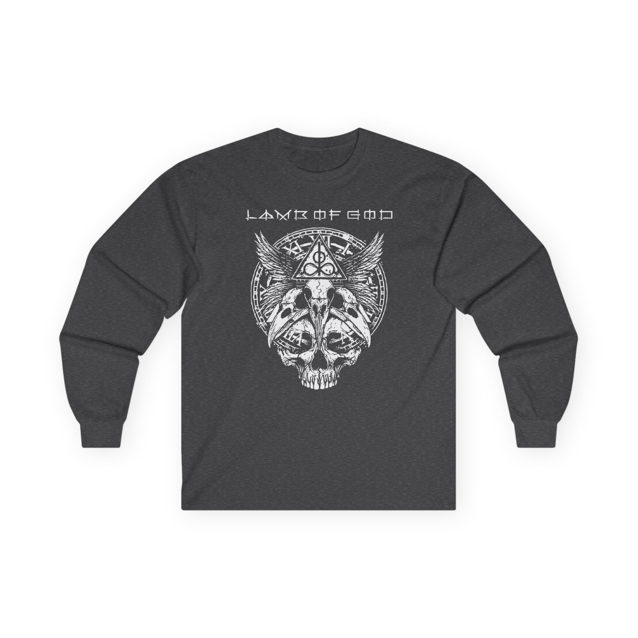 Lamb of God Time Skull Unisex Ultra Cotton Long Sleeve Tee