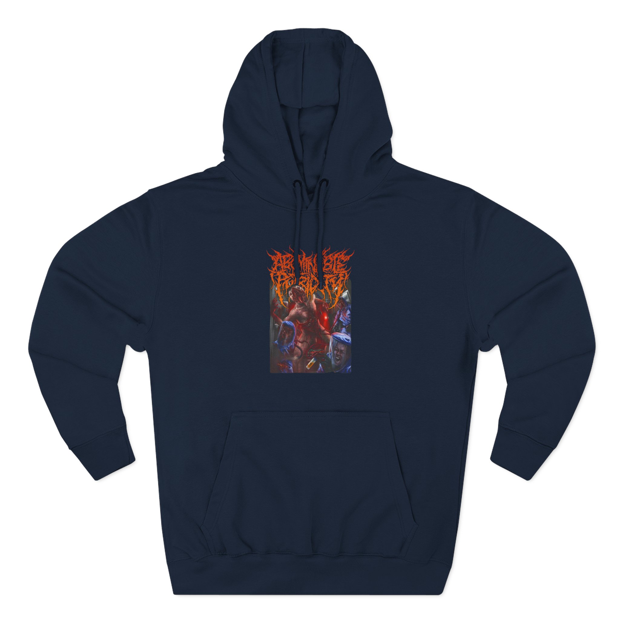 Abominable Putridity Unearthly Contamination Three-Panel Fleece Hoodie