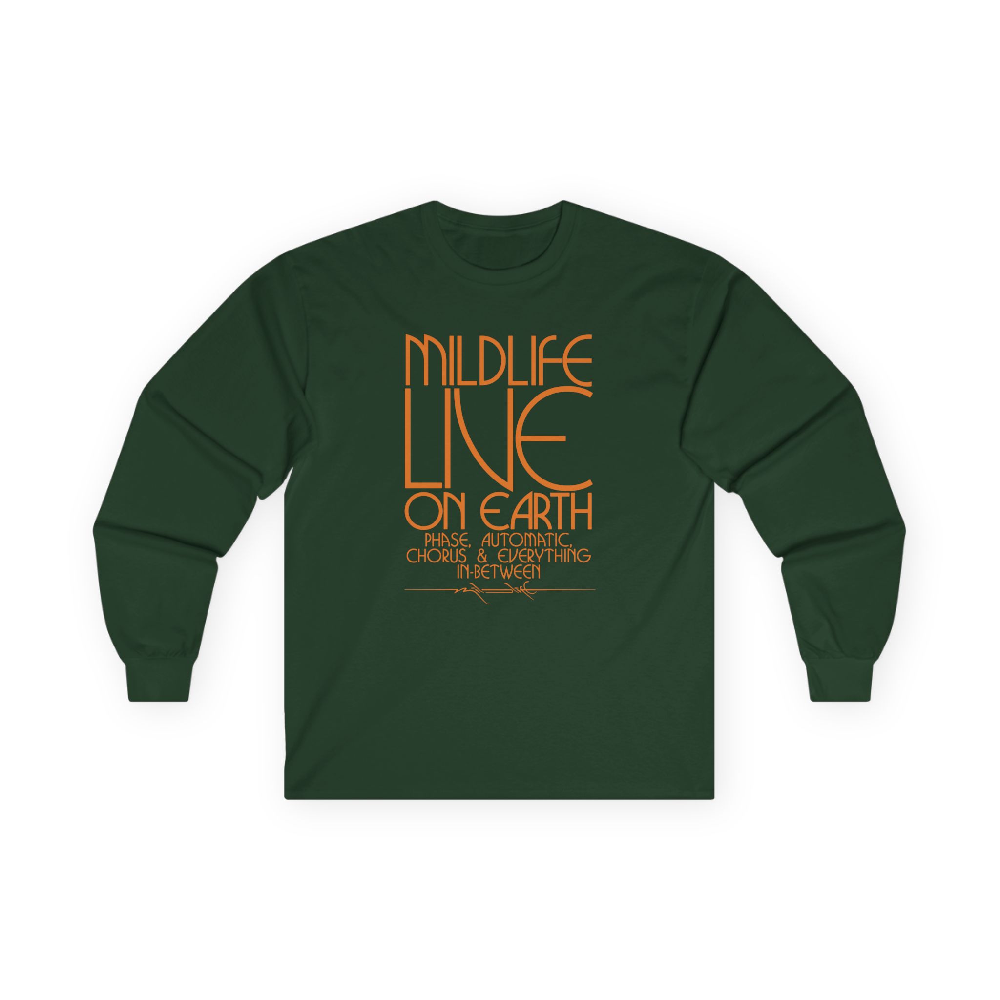 Mildlife Live on Earth Unisex Ultra Cotton Long Sleeve Tee