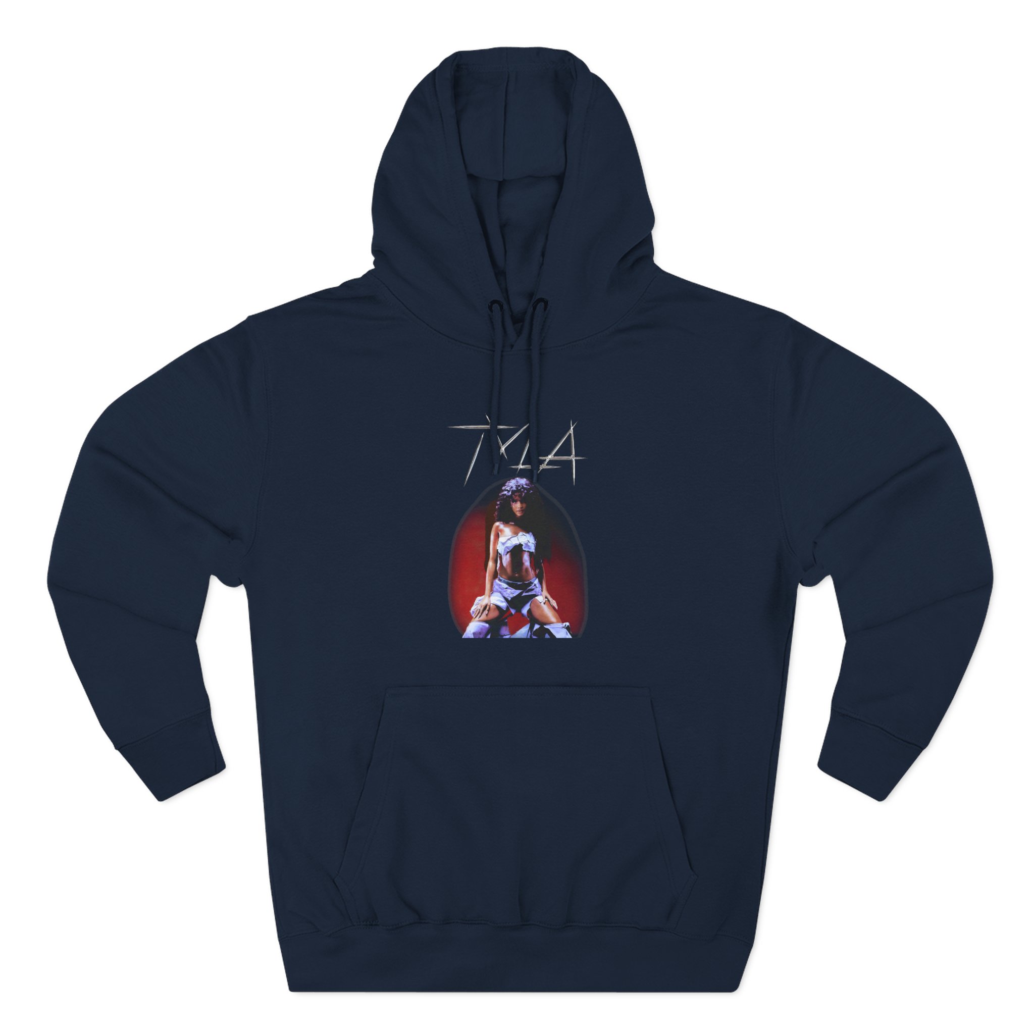Tyla Three-Panel Fleece Hoodie