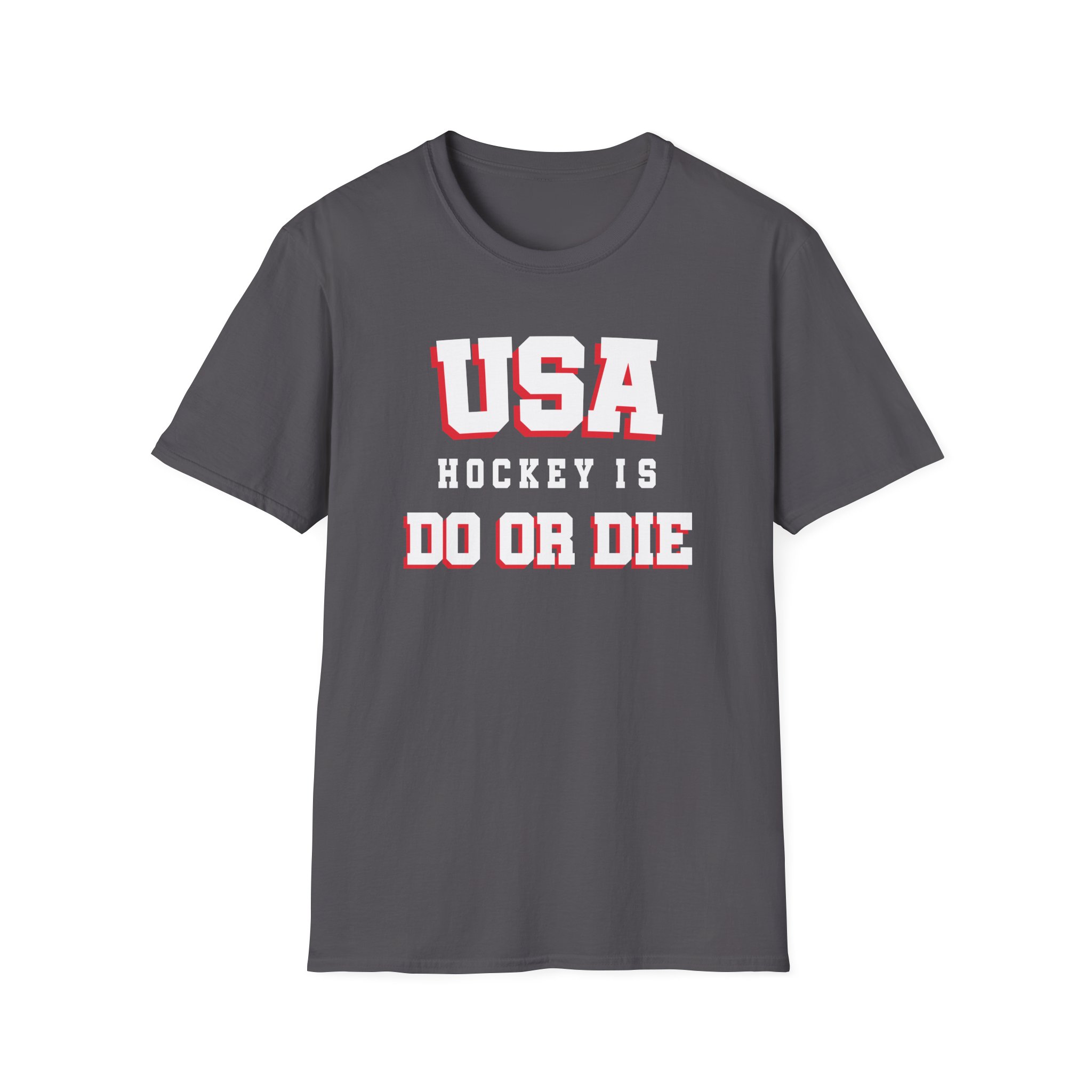 Spittin Chiclets Usa Do or Die Unisex Softstyle T-Shirt