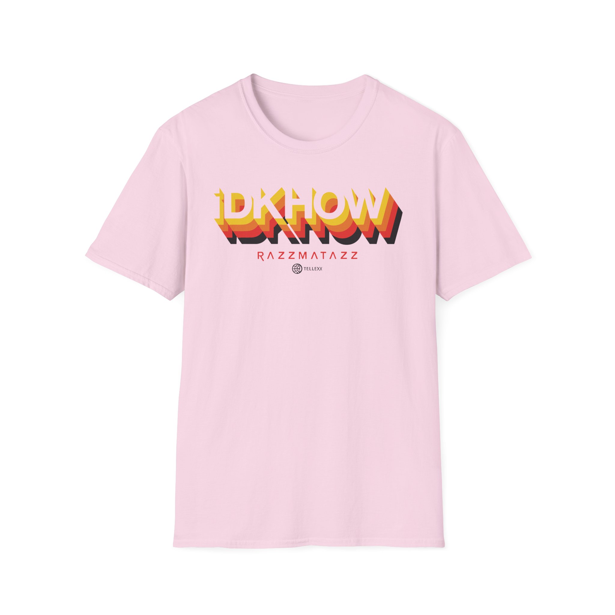 iDKHOW 3D Logo Unisex Softstyle T-Shirt