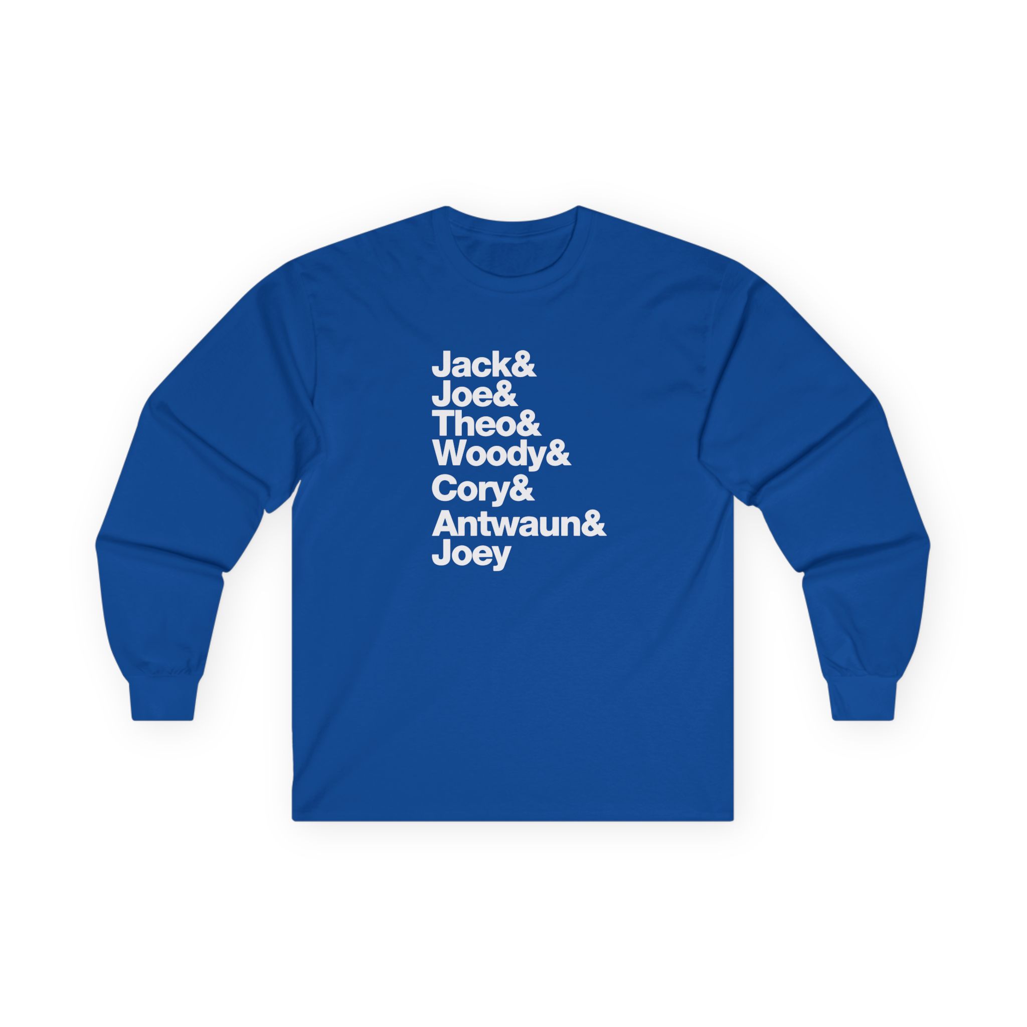 Vulfpeck Names Unisex Ultra Cotton Long Sleeve Tee