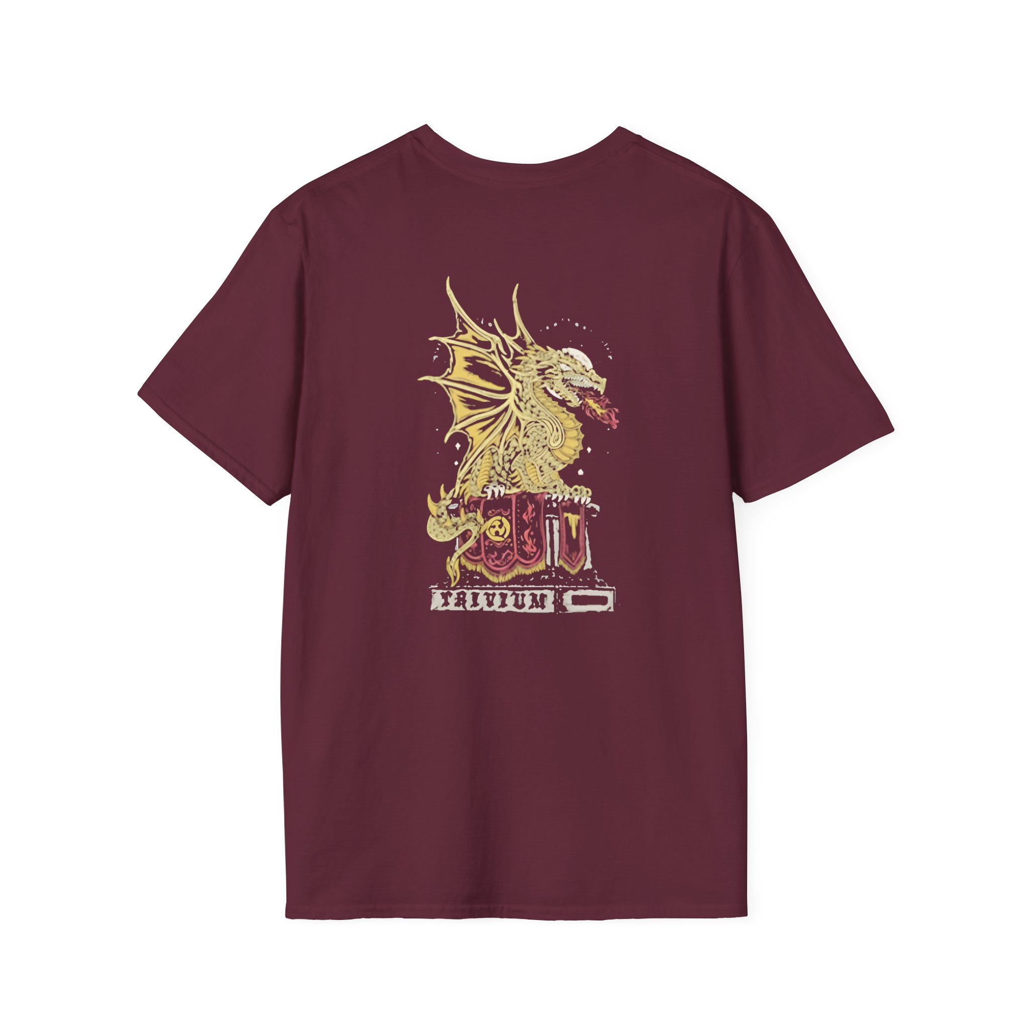 Trivium Big Dragon Unisex Softstyle T-Shirt