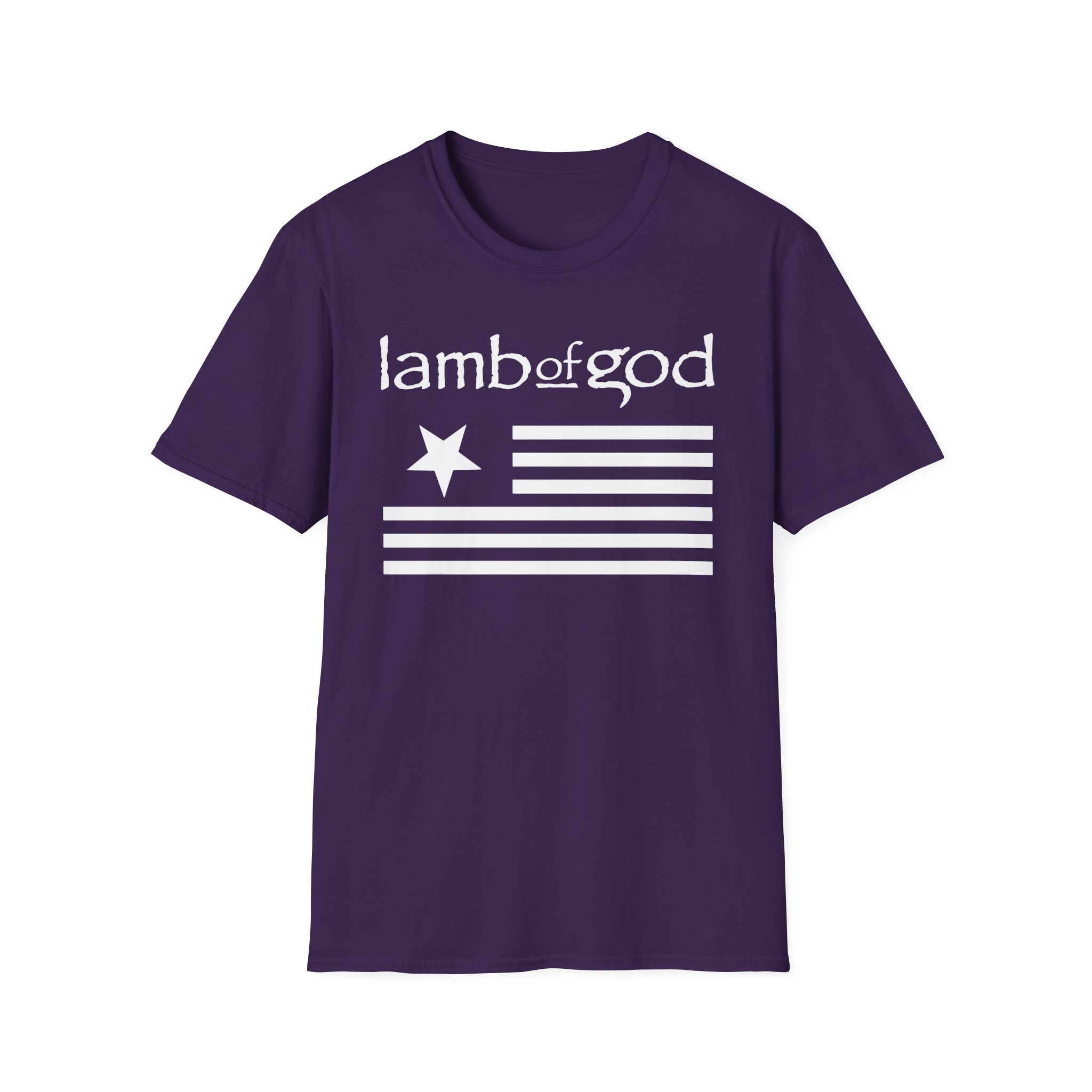 Lamb of God Flag Unisex Softstyle T-Shirt