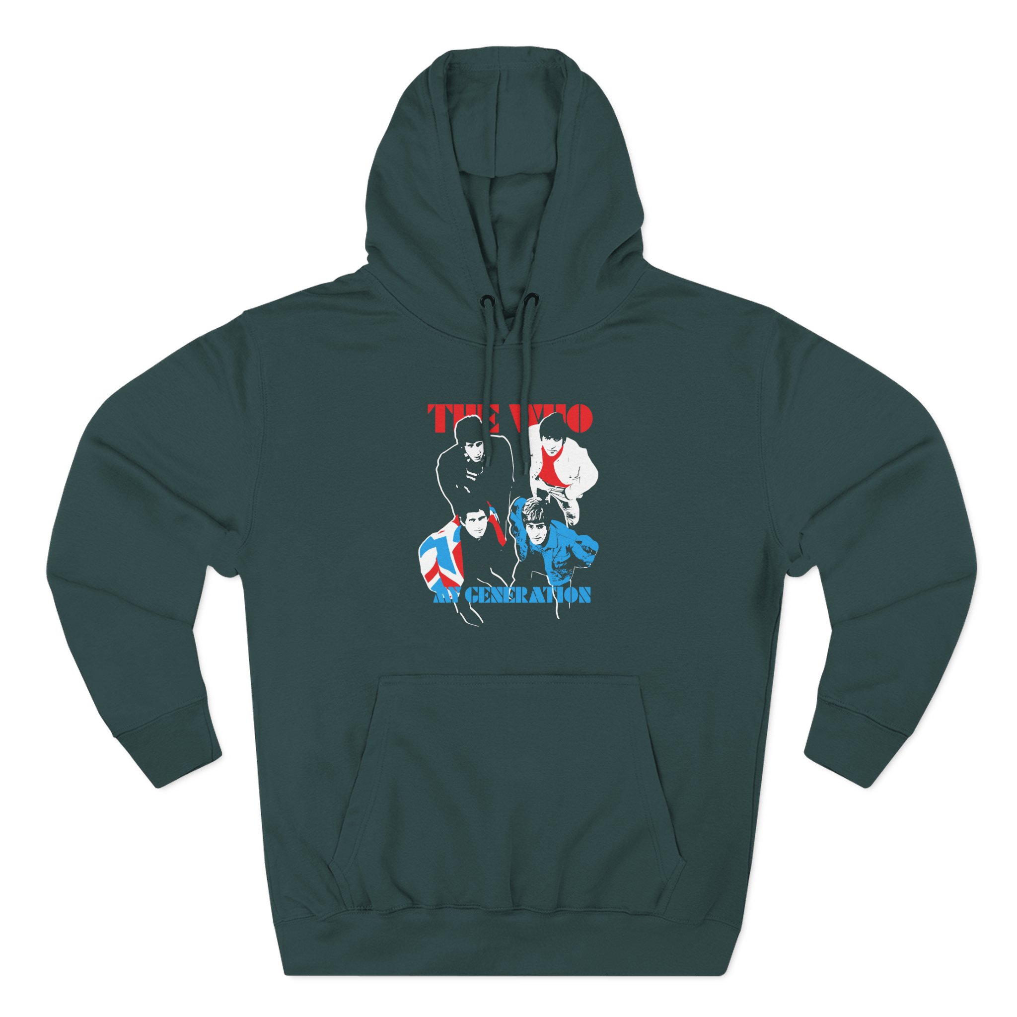 TW My Generation Album Cover Three-Panel Fleece Hoodie