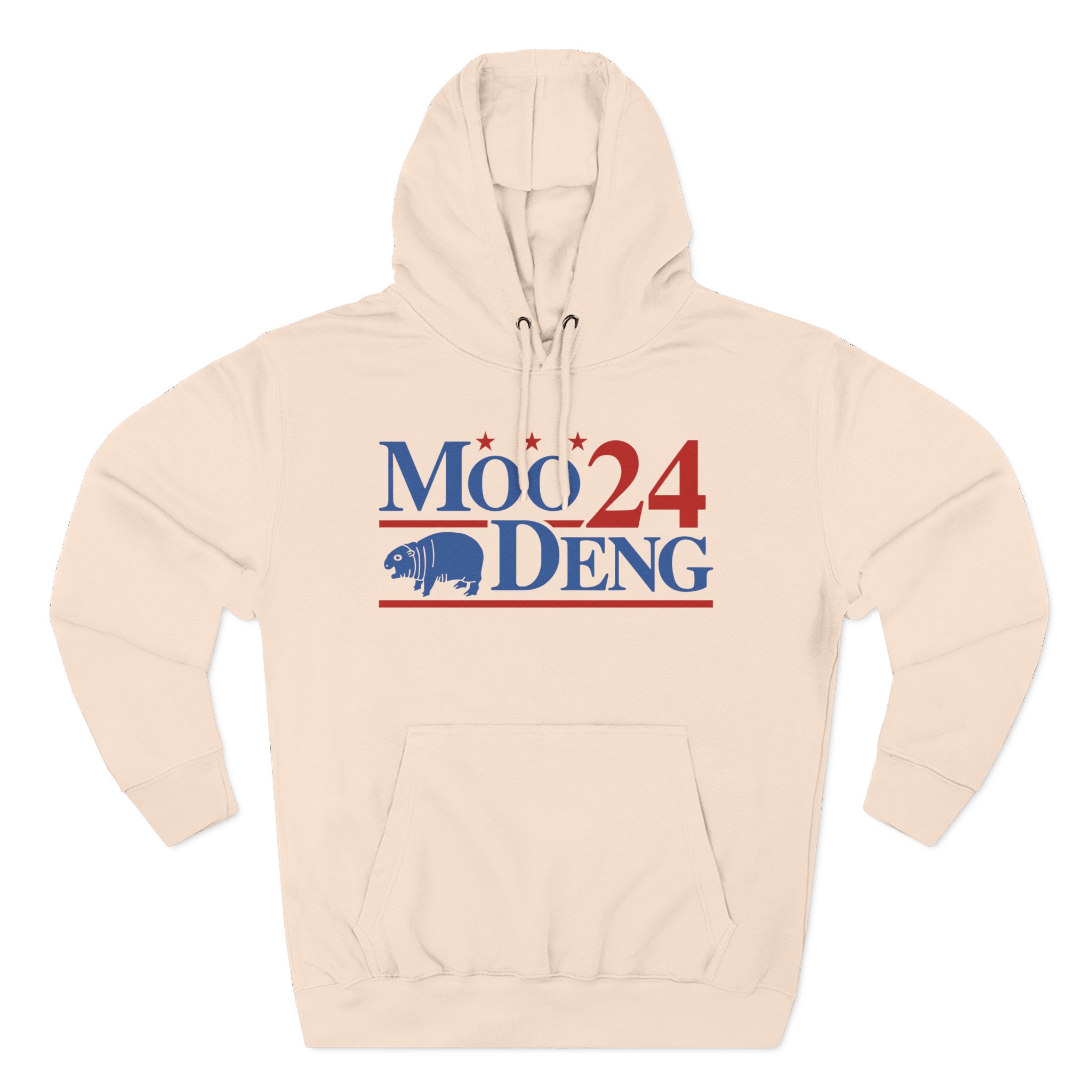 Mao Deng 24 Three-Panel Fleece Hoodie
