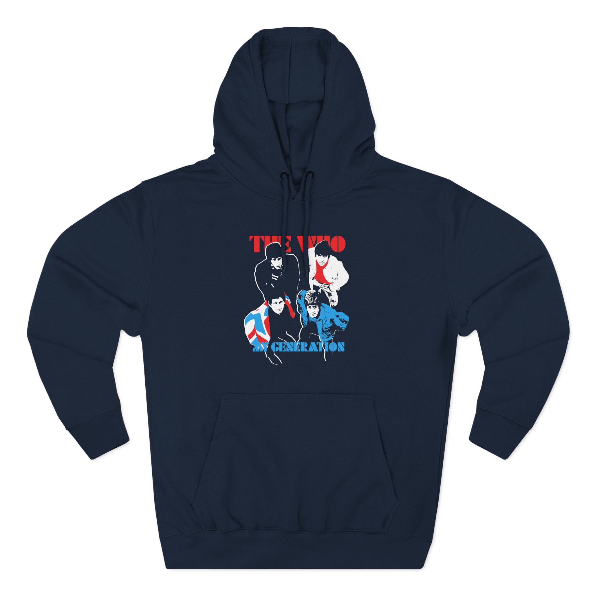 TW My Generation Album Cover Three-Panel Fleece Hoodie