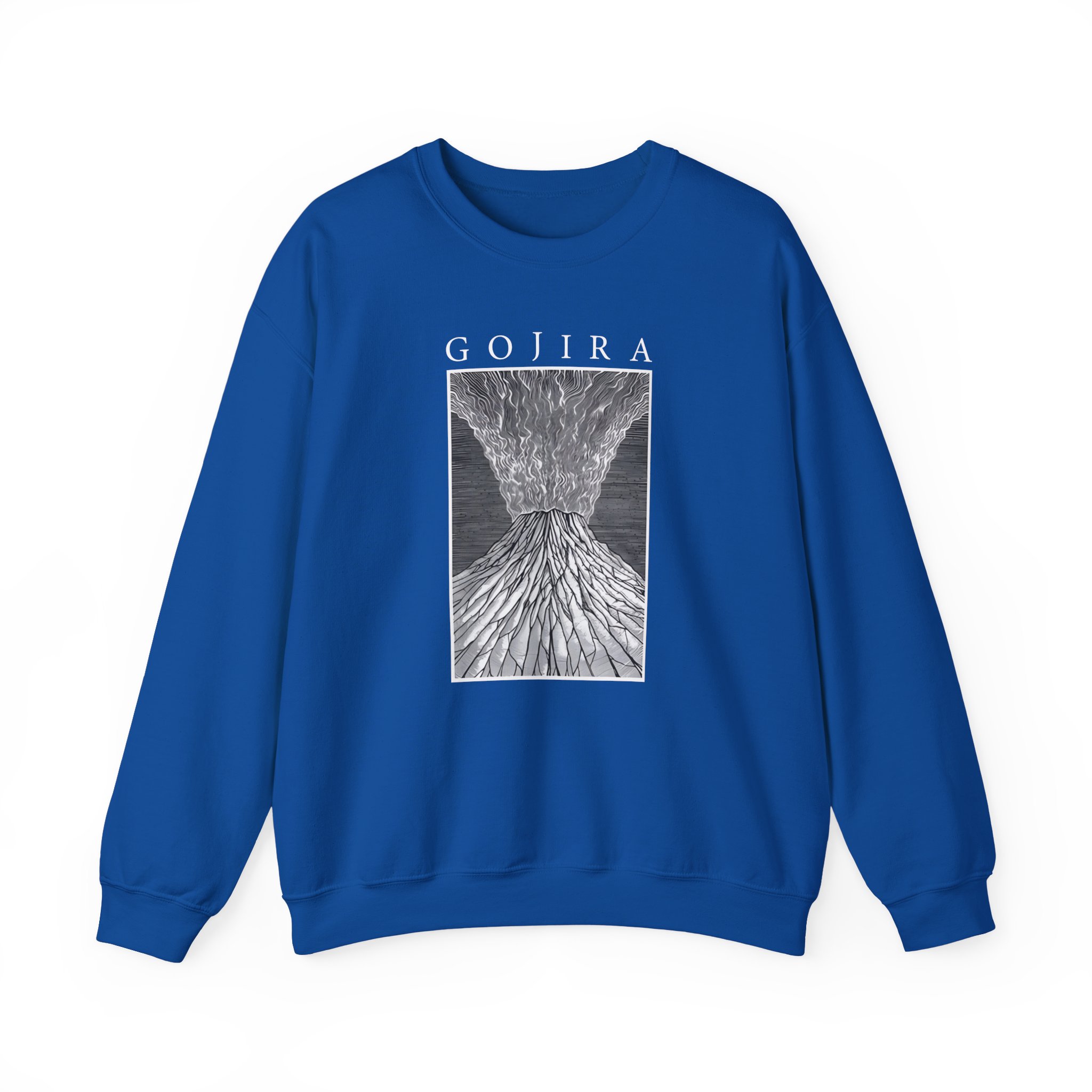 Gojira Magma Sketch Unisex Heavy Blendâ„¢ Crewneck Sweatshirt