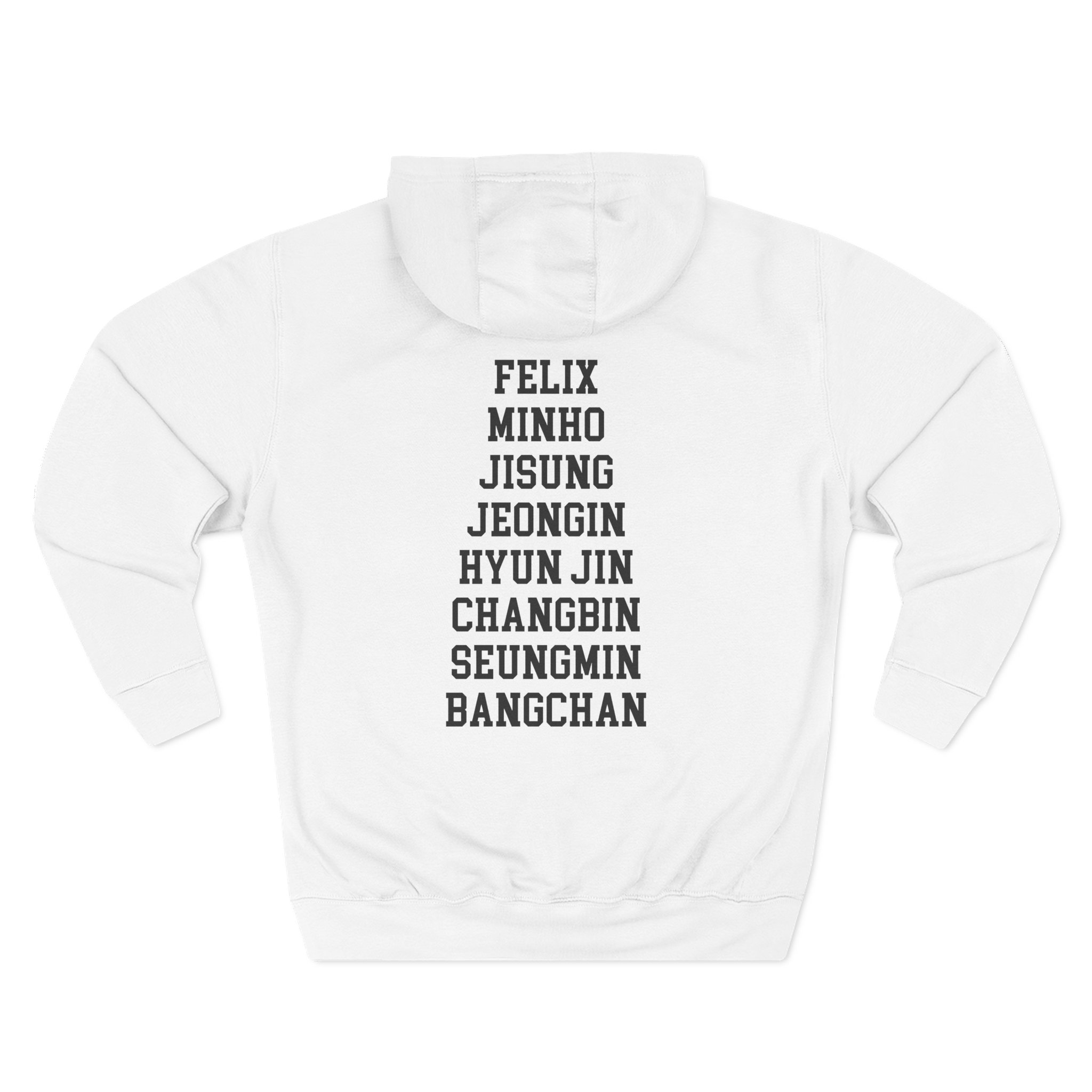 Stray Kids Three-Panel Fleece Hoodie