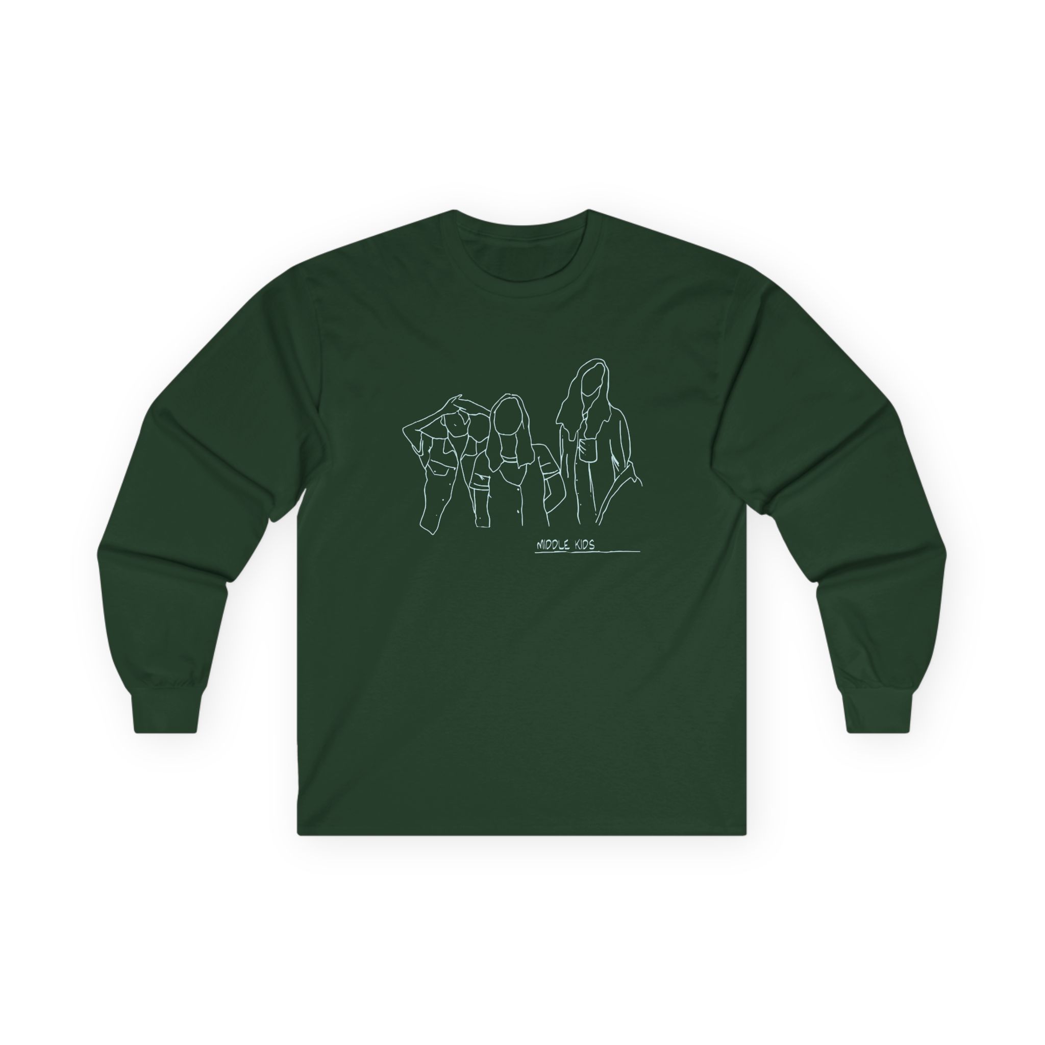 Middle Kids Unisex Ultra Cotton Long Sleeve Tee