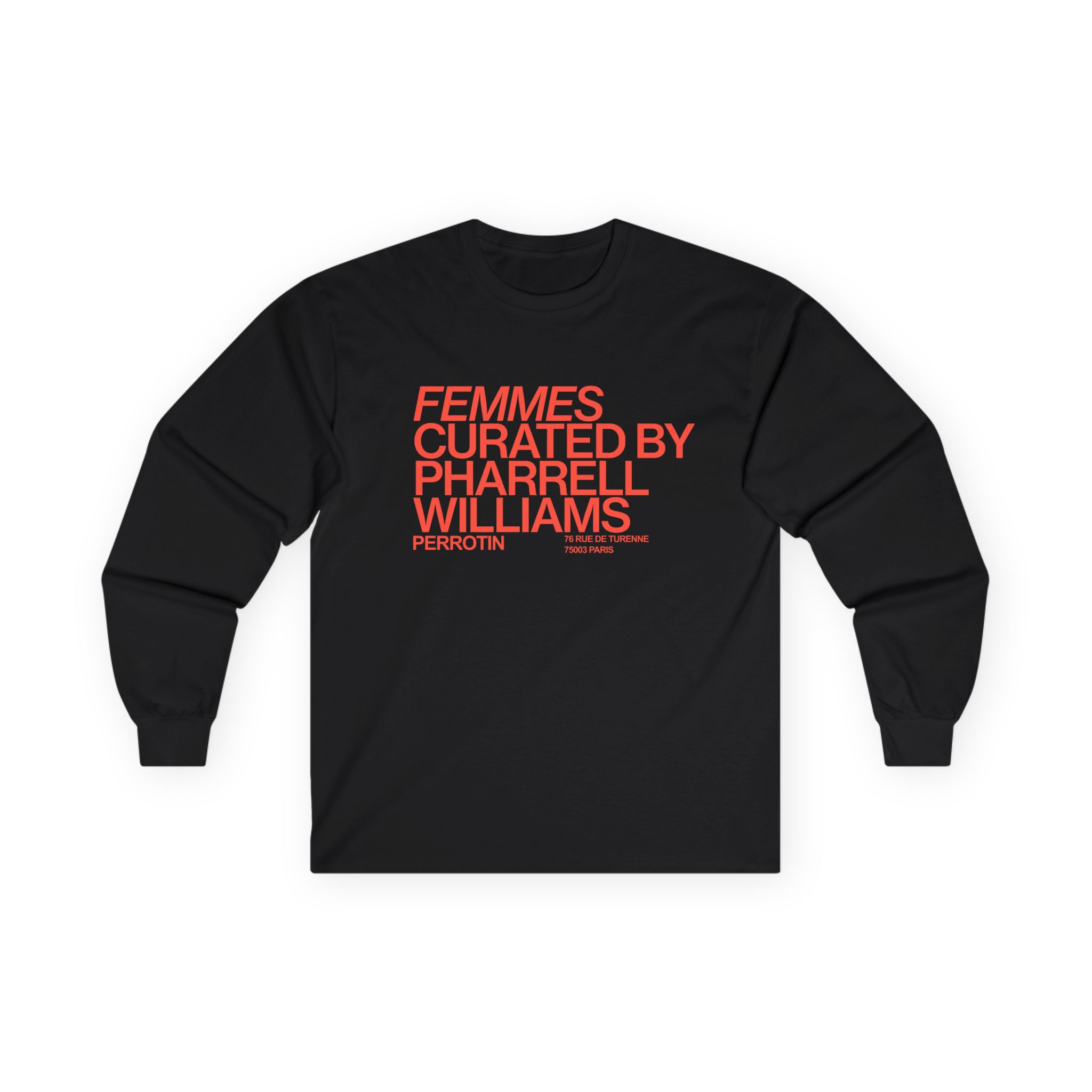 Pharrell Williams Femmes Unisex Ultra Cotton Long Sleeve Tee