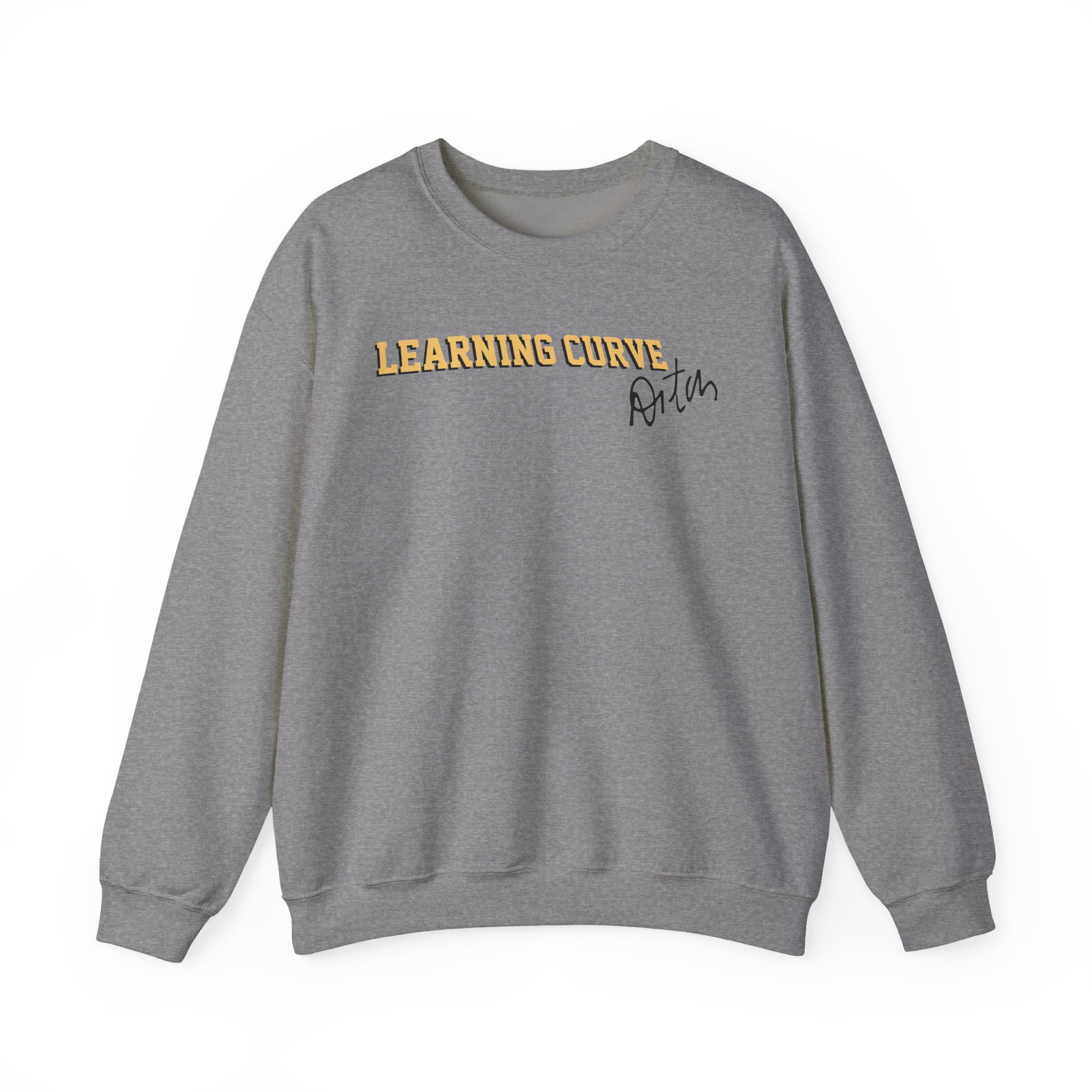 Aitch Learning Curve Unisex Heavy Blendâ„¢ Crewneck Sweatshirt