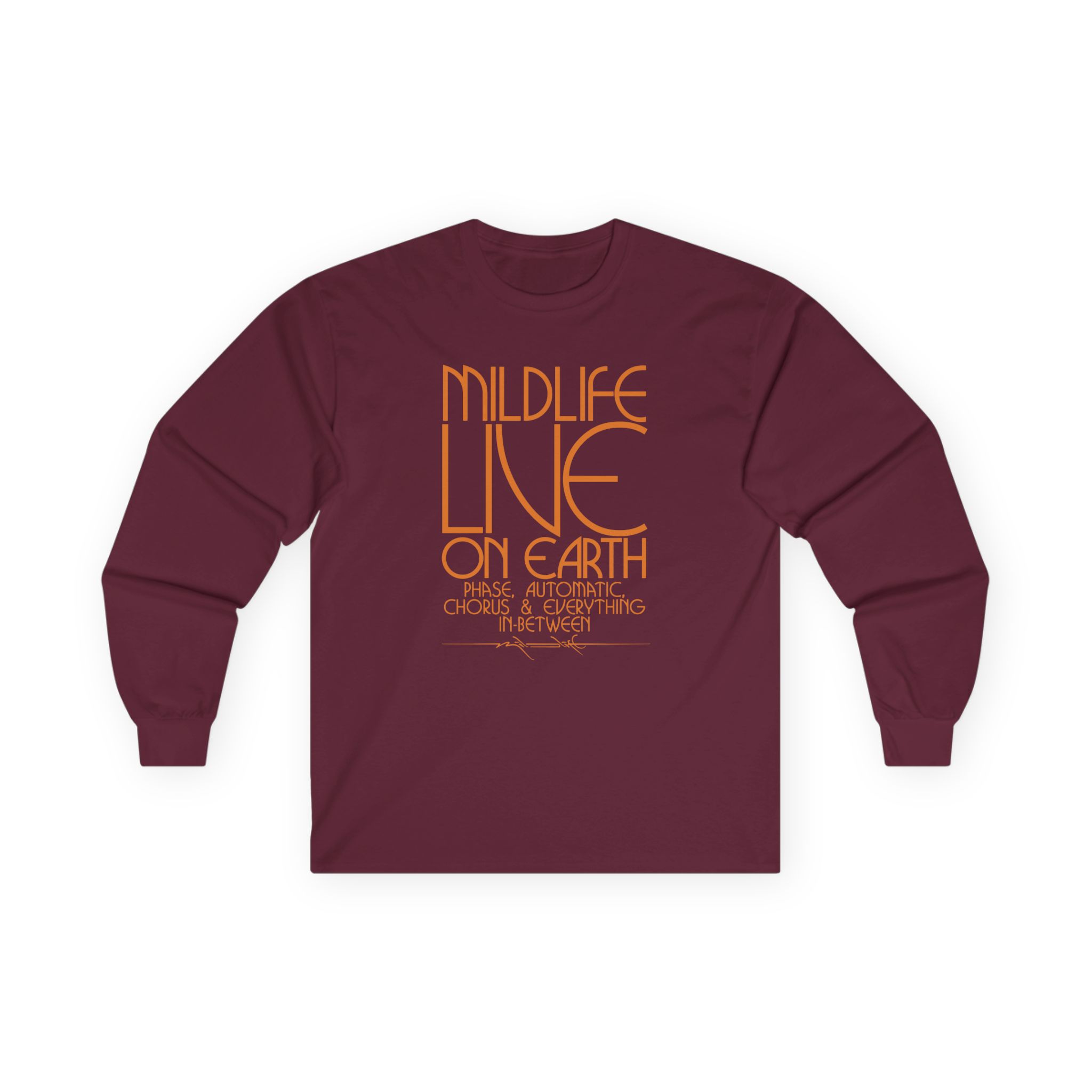 Mildlife Live on Earth Unisex Ultra Cotton Long Sleeve Tee