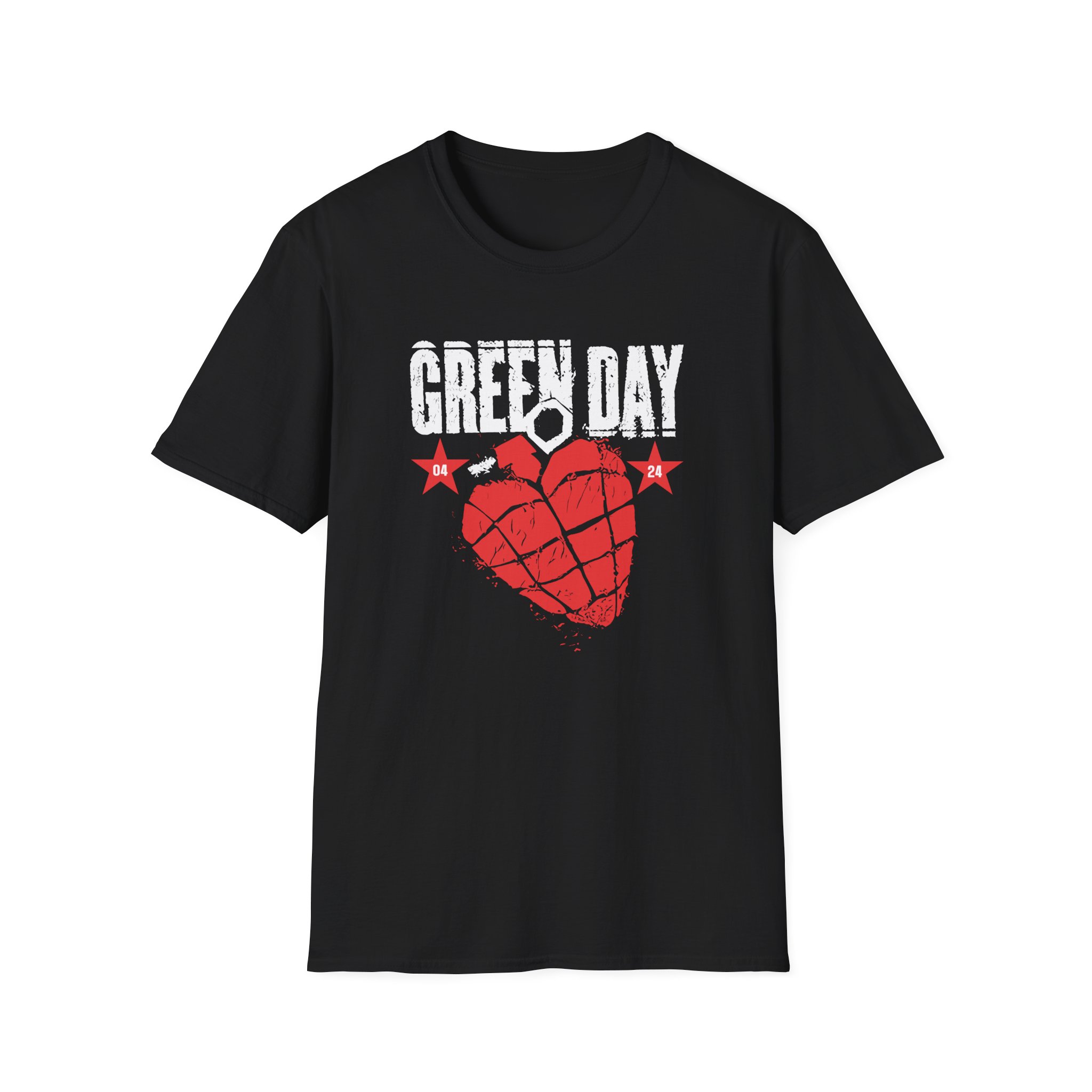 Green Day 20 Years of Idiot Unisex Softstyle T-Shirt