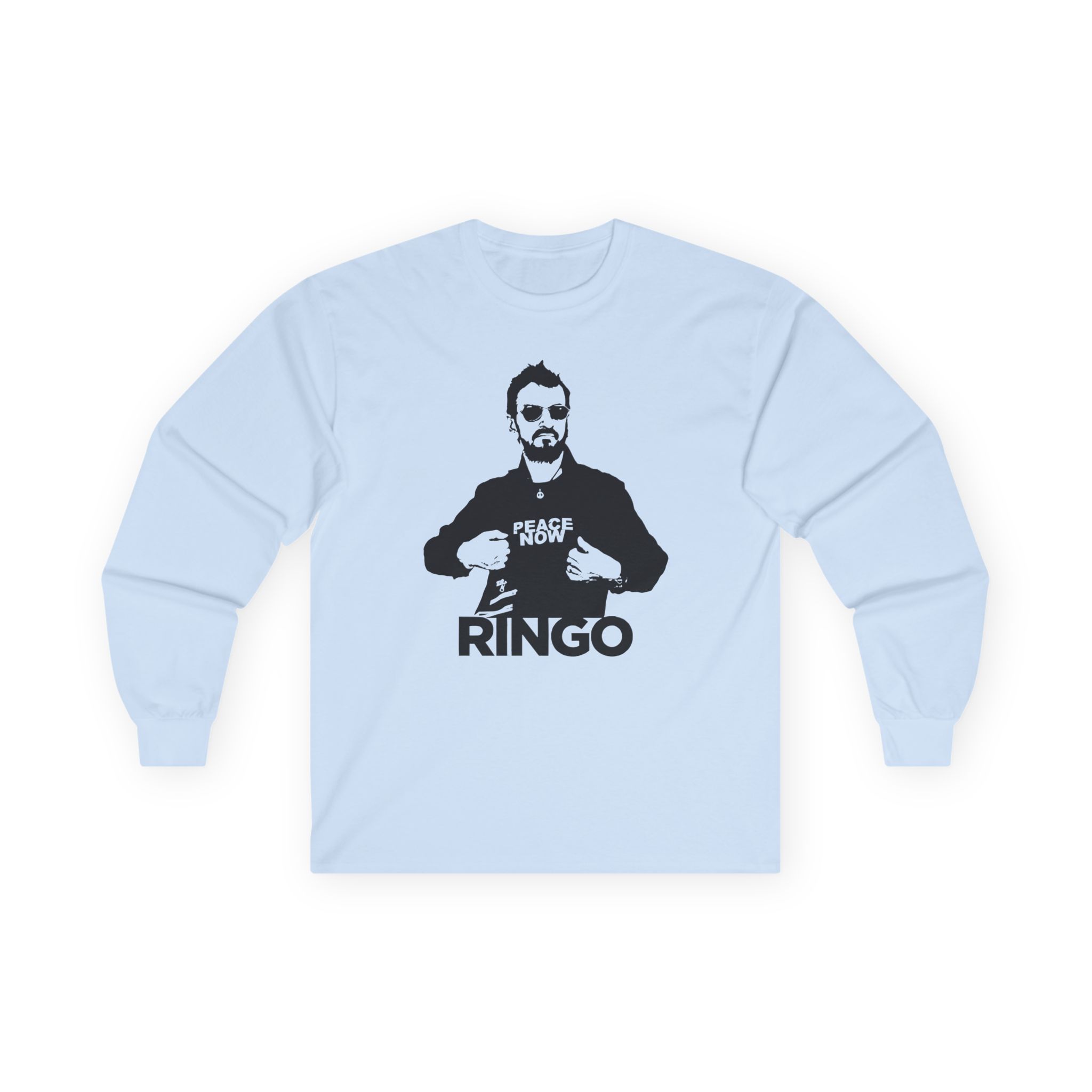 Ringo Starr Peace Now Unisex Ultra Cotton Long Sleeve Tee