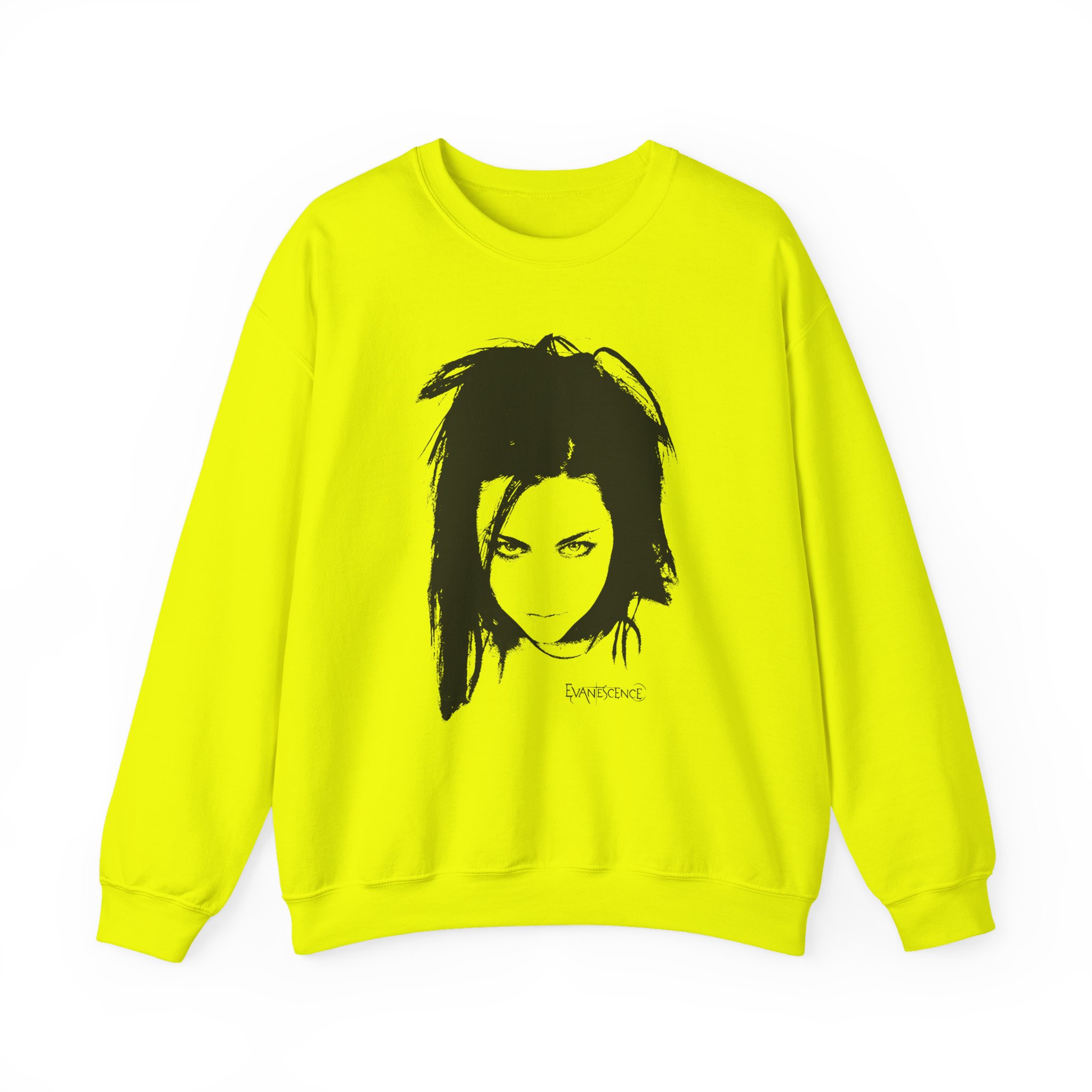Evanescence Amy Face Unisex Heavy Blendâ„¢ Crewneck Sweatshirt