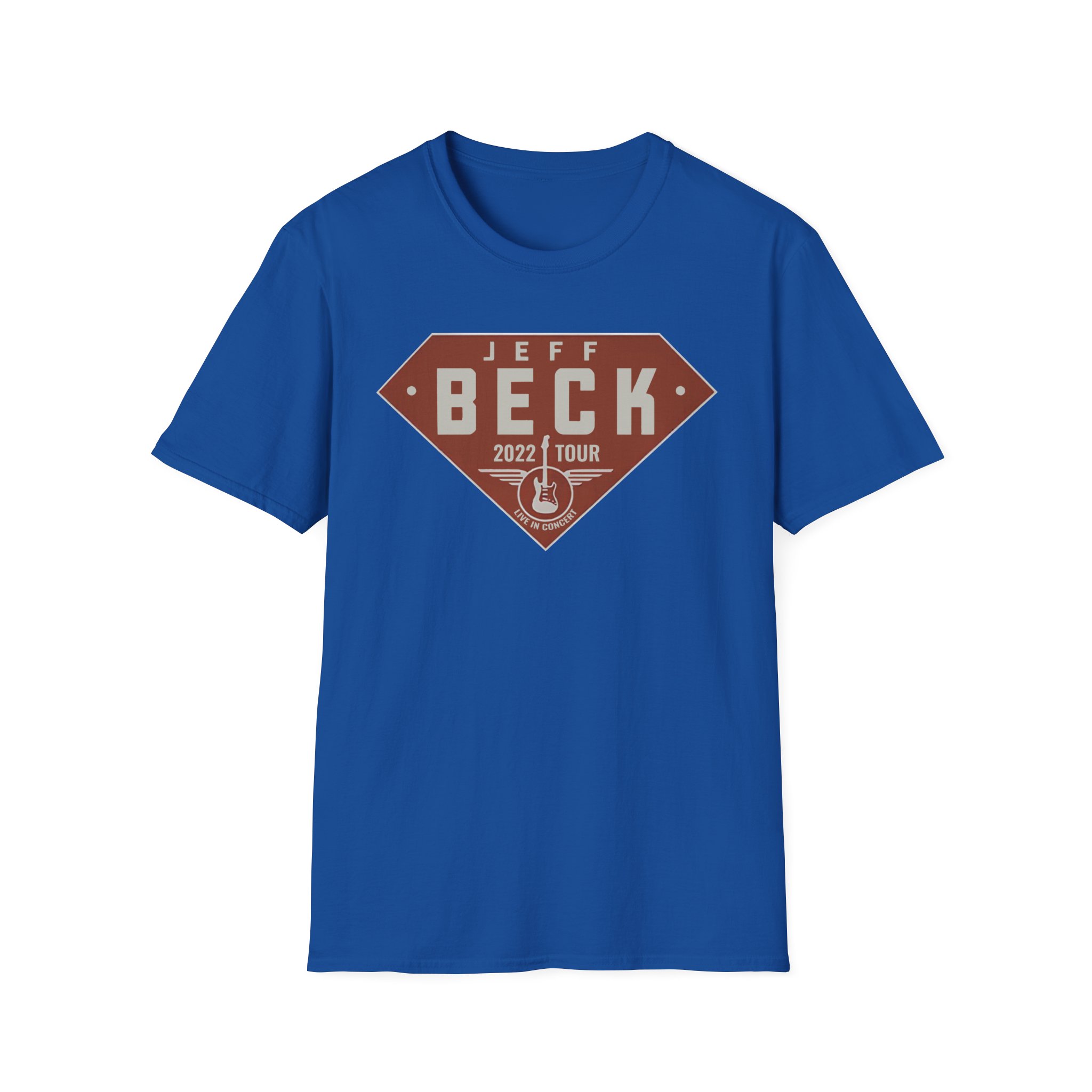 Jeff Beck Live in Concert Unisex Softstyle T-Shirt