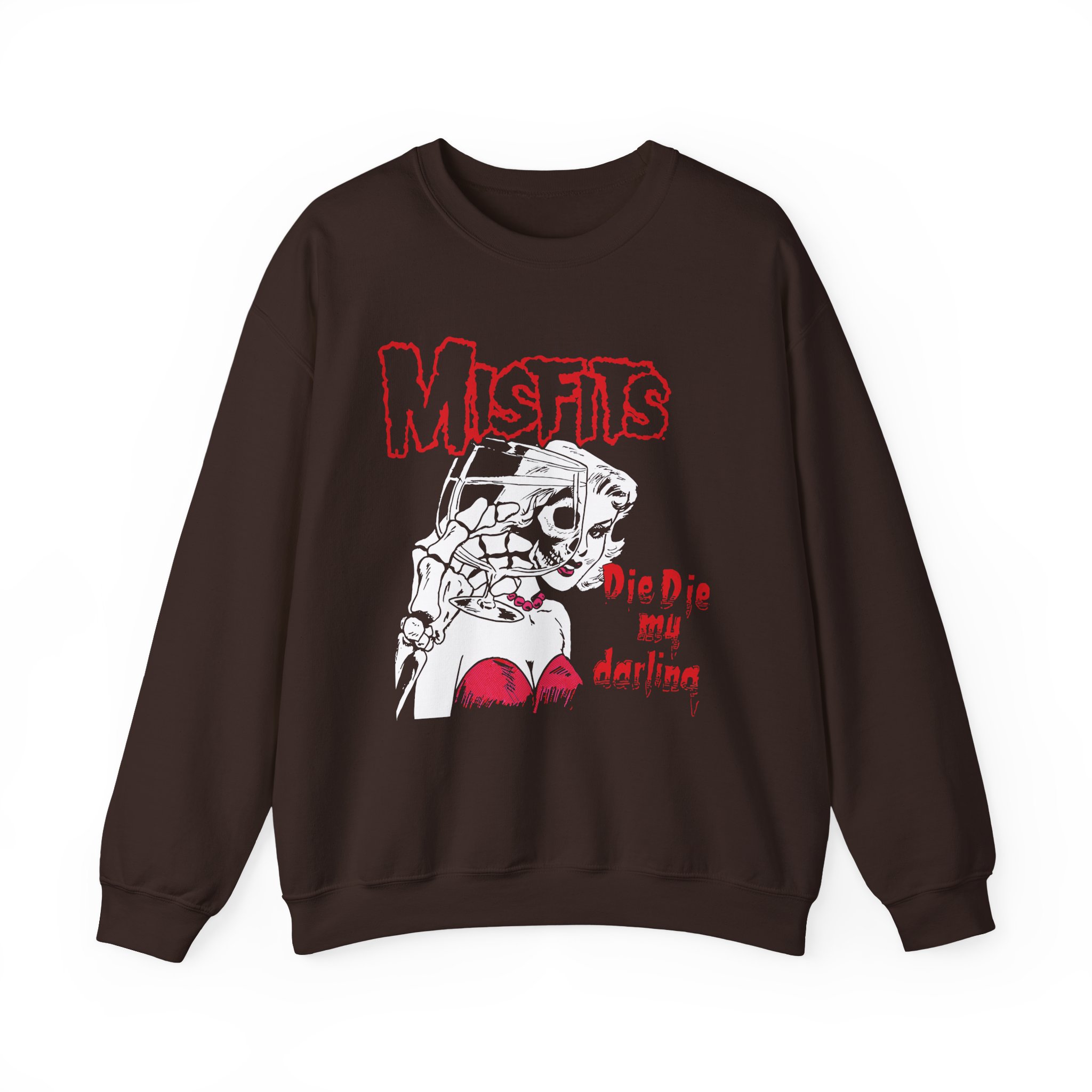 Misfits Die Die My Valentine Unisex Heavy Blendâ„¢ Crewneck Sweatshirt