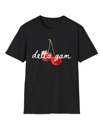 Delta Gamma Cherry Unisex Softstyle T-Shirt