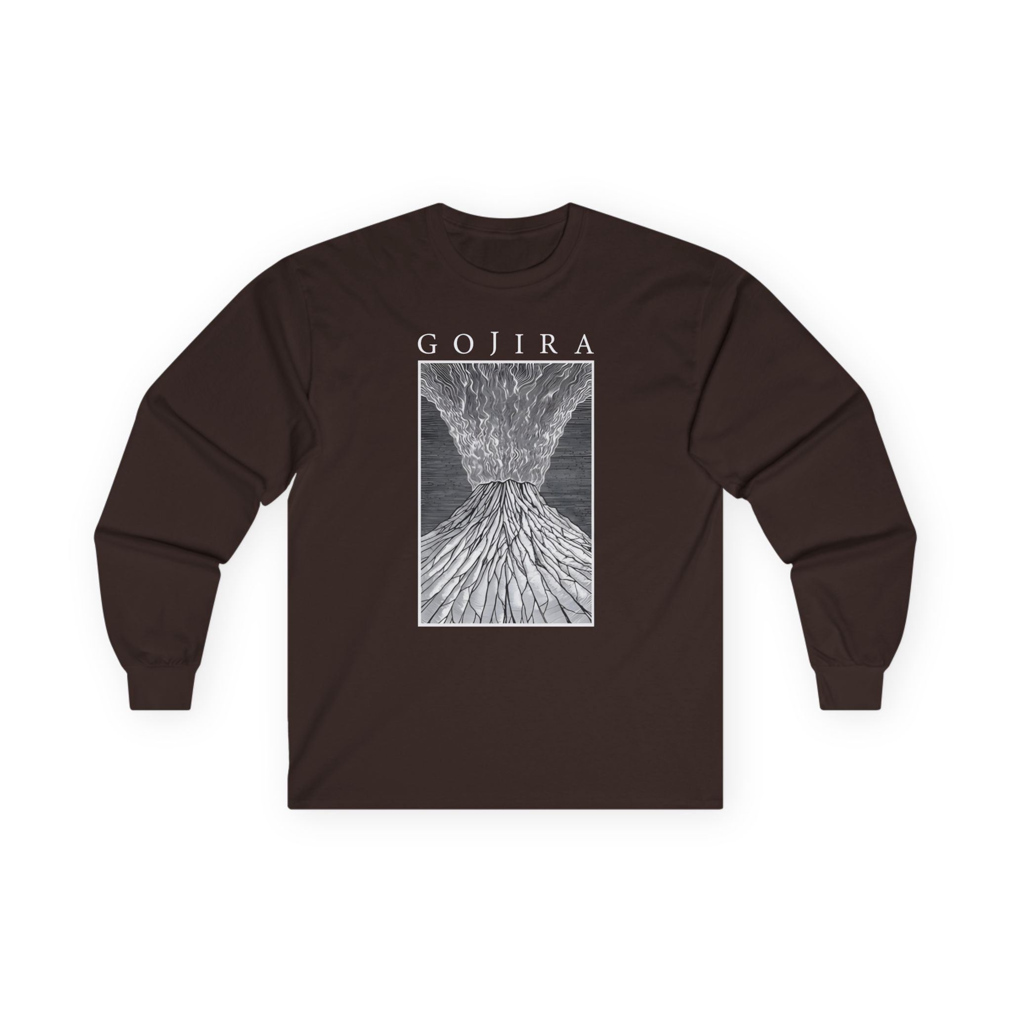 Gojira Magma Sketch Unisex Ultra Cotton Long Sleeve Tee