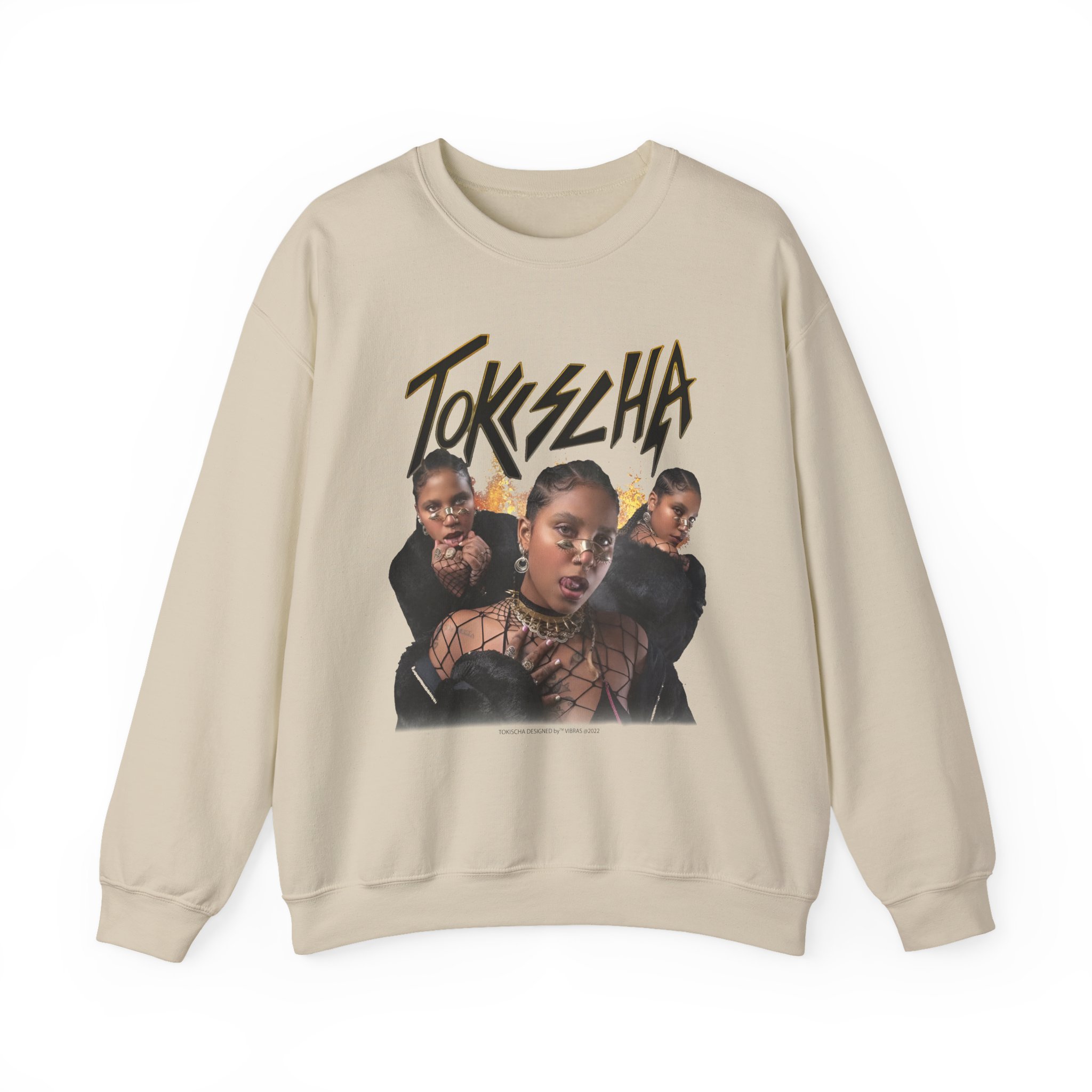 Tokischa Unisex Heavy Blendâ„¢ Crewneck Sweatshirt