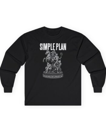 Simple Plan Hard as Rock Unisex Ultra Cotton Long Sleeve Tee