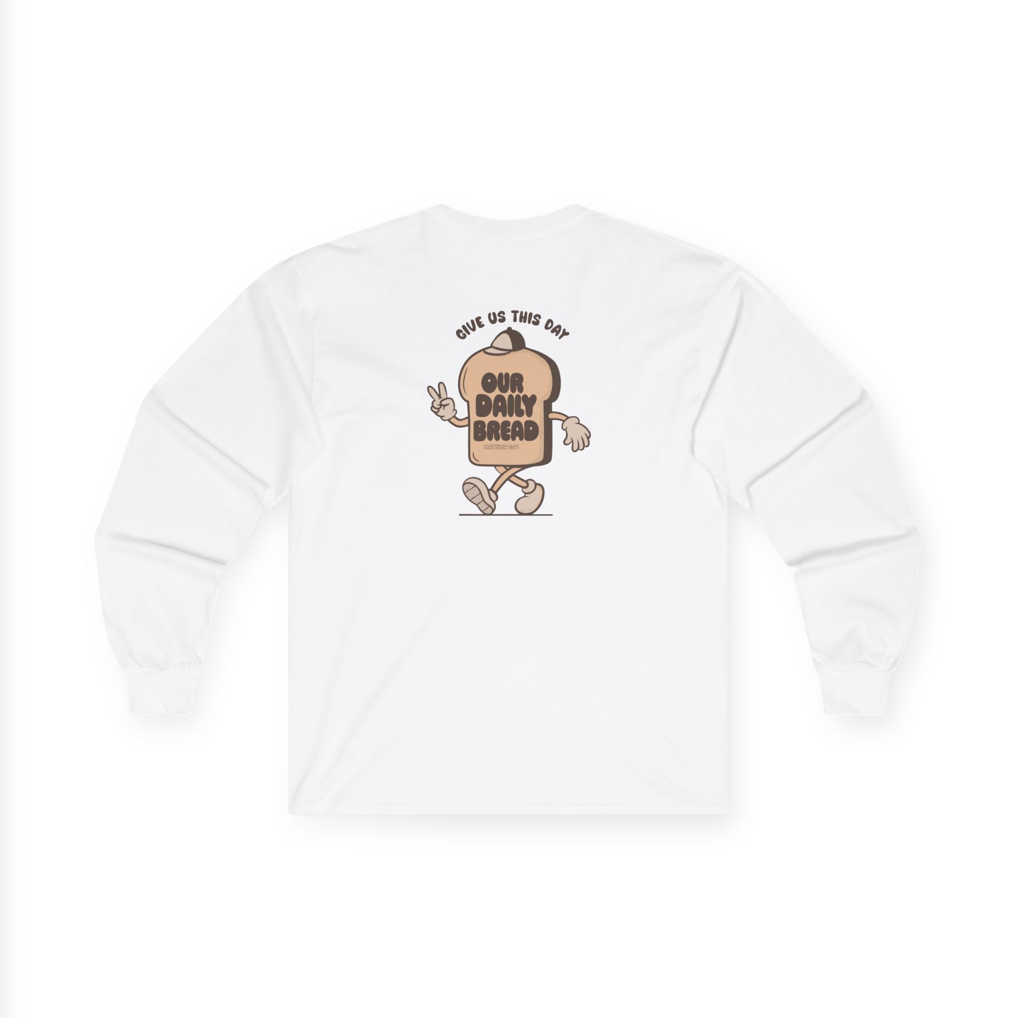 Daily Bread Mushroom Unisex Ultra Cotton Long Sleeve Tee