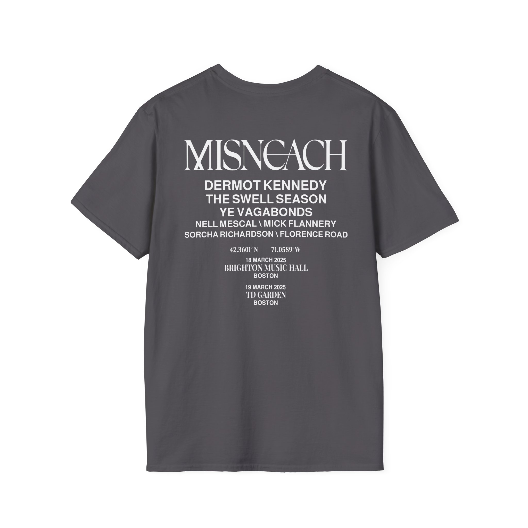 Dermot Kennedy Misneach Festival Unisex Softstyle T-Shirt