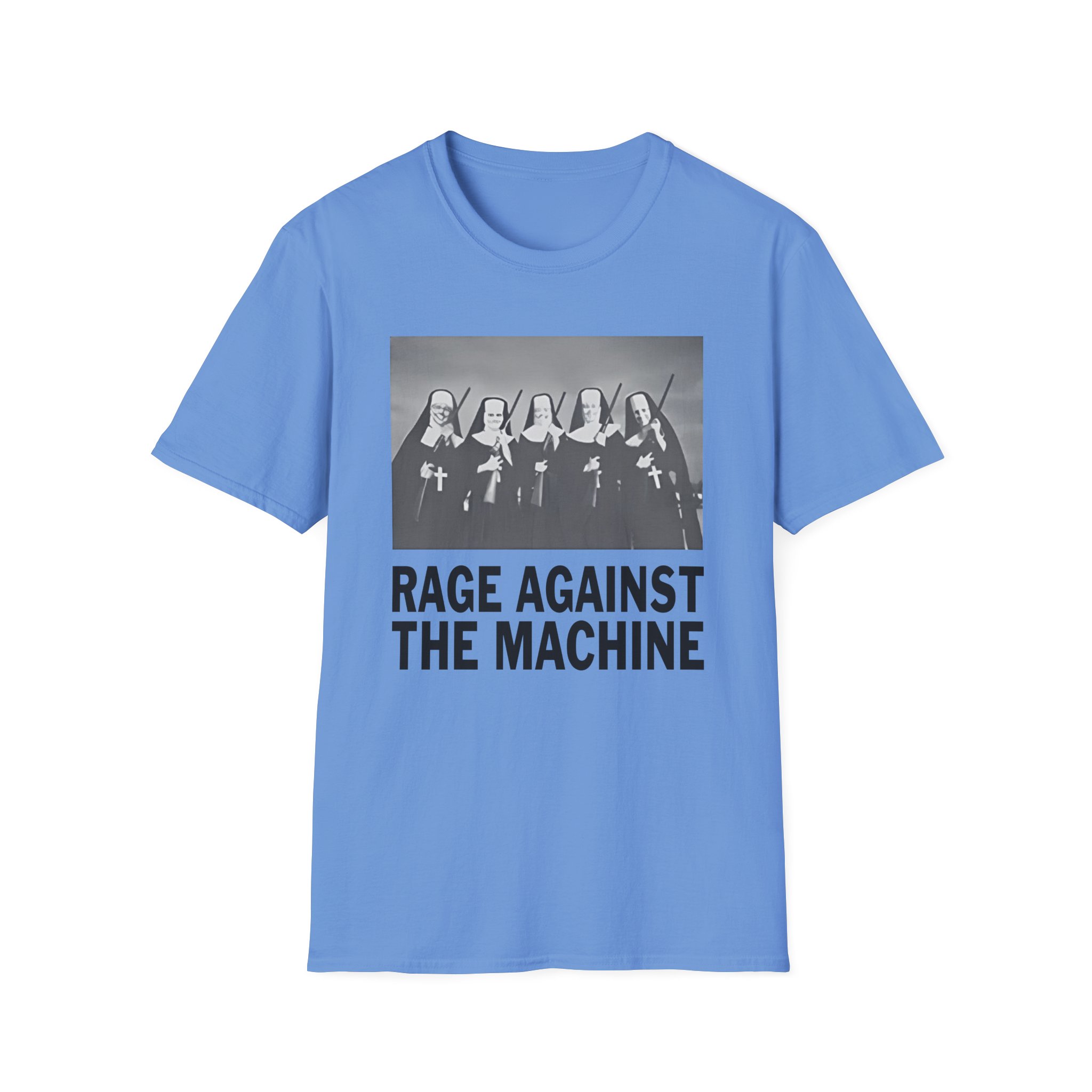 Rage Against the Machine Nuns and Guns Unisex Softstyle T-Shirt
