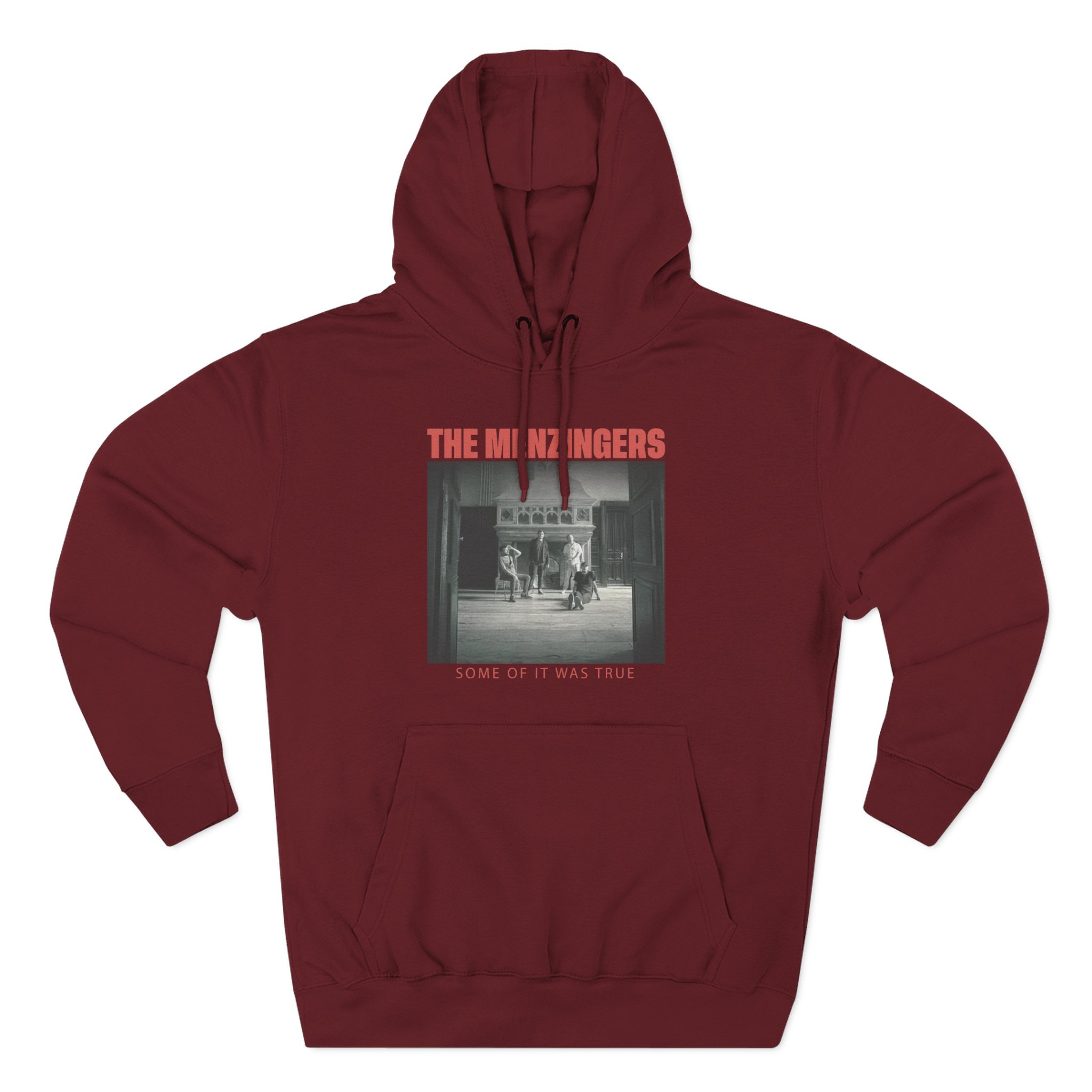 The Menzingers Tracklist Three-Panel Fleece Hoodie