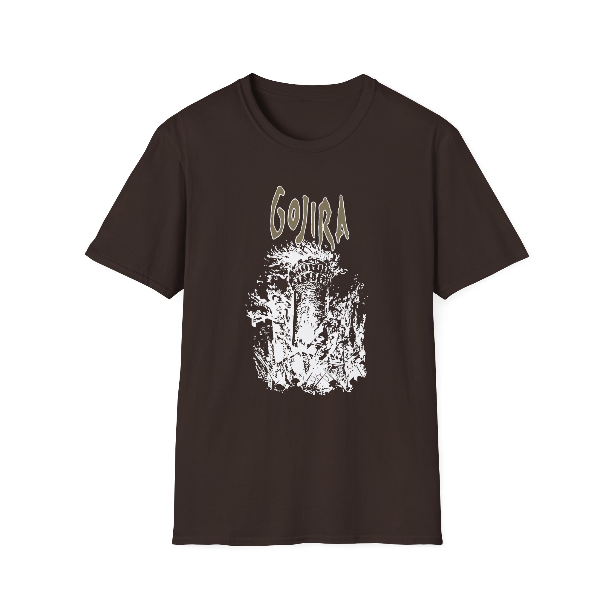 Gojira Castle Burning Unisex Softstyle T-Shirt