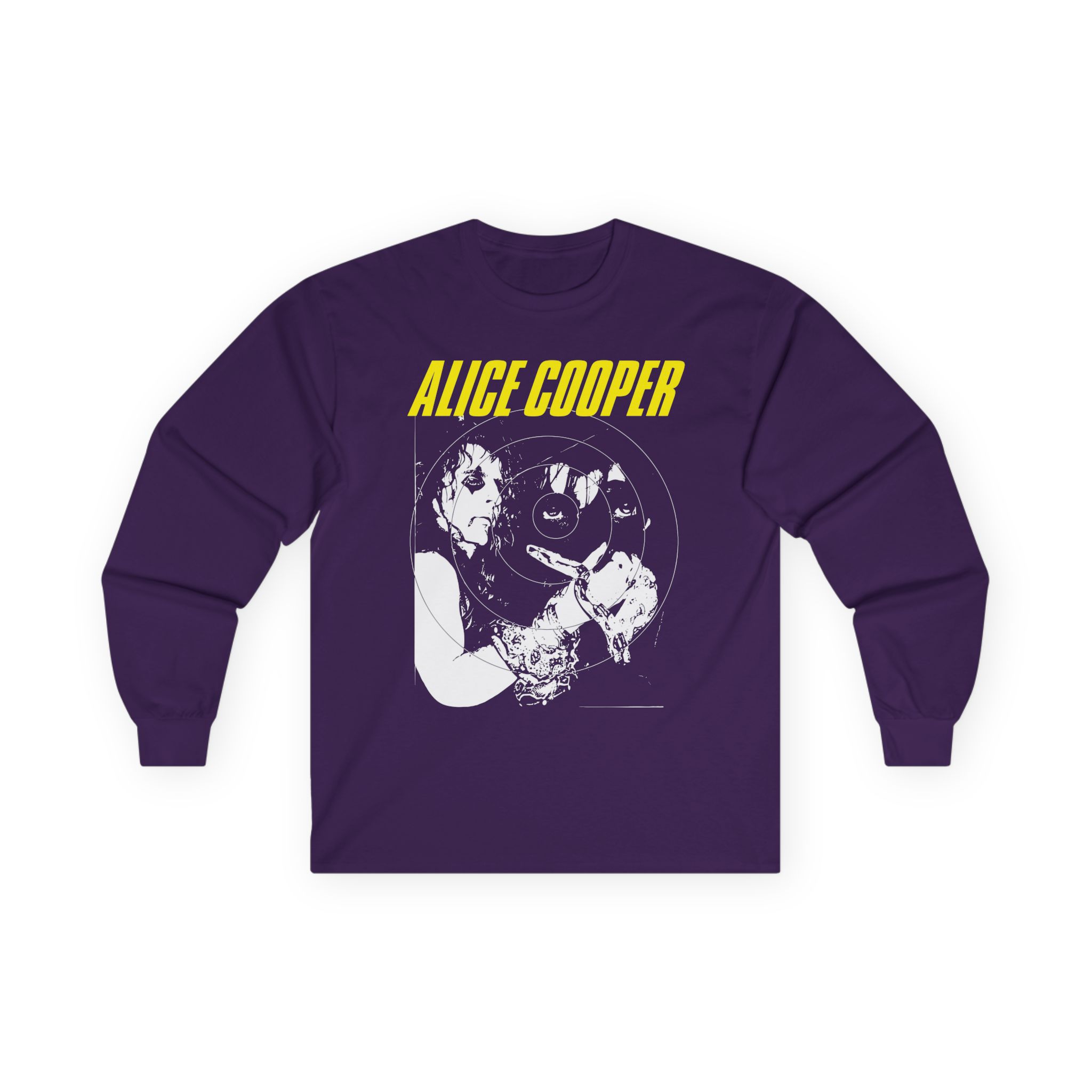 Alice Cooper Radial Horror Unisex Ultra Cotton Long Sleeve Tee