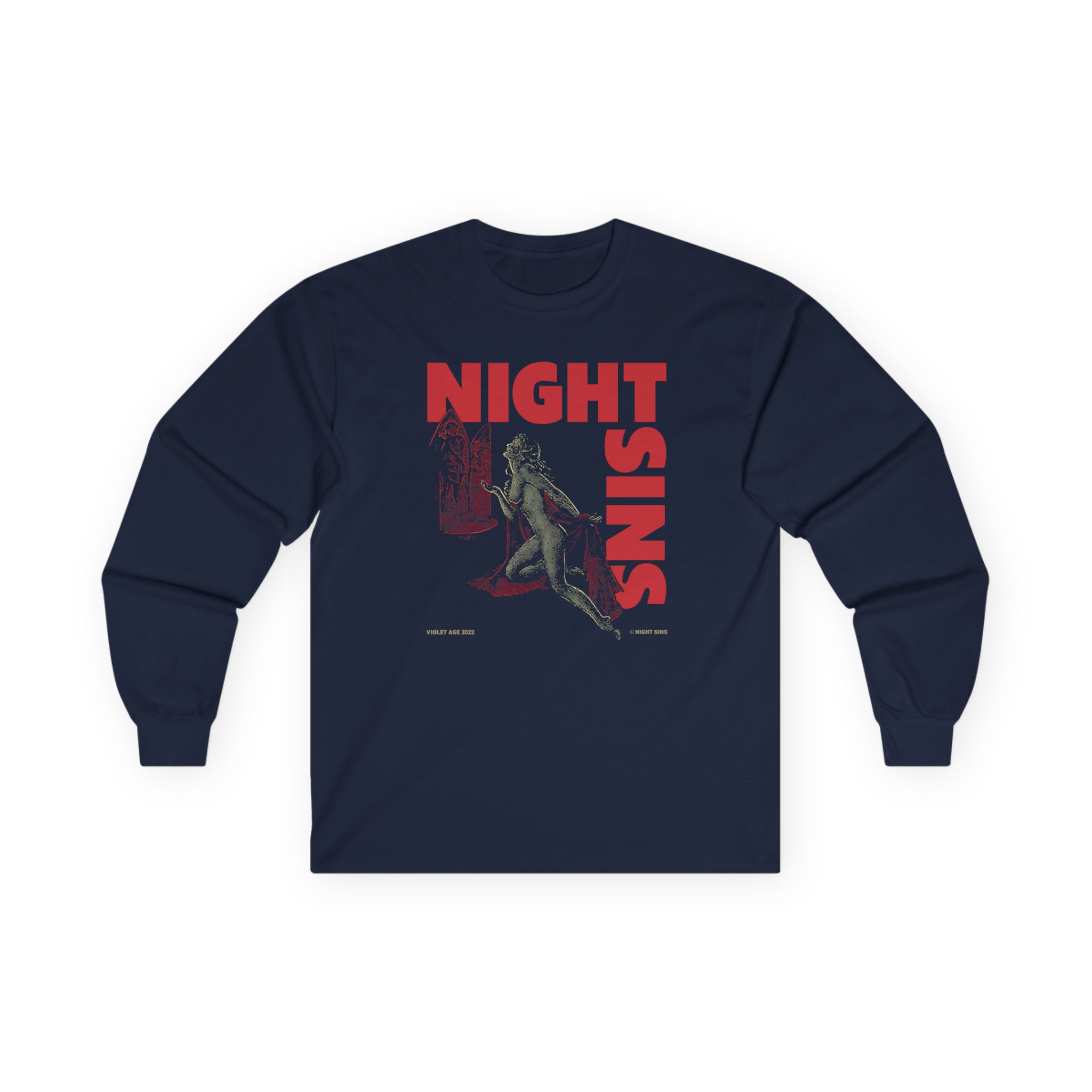 Night Sins Shrine Unisex Ultra Cotton Long Sleeve Tee