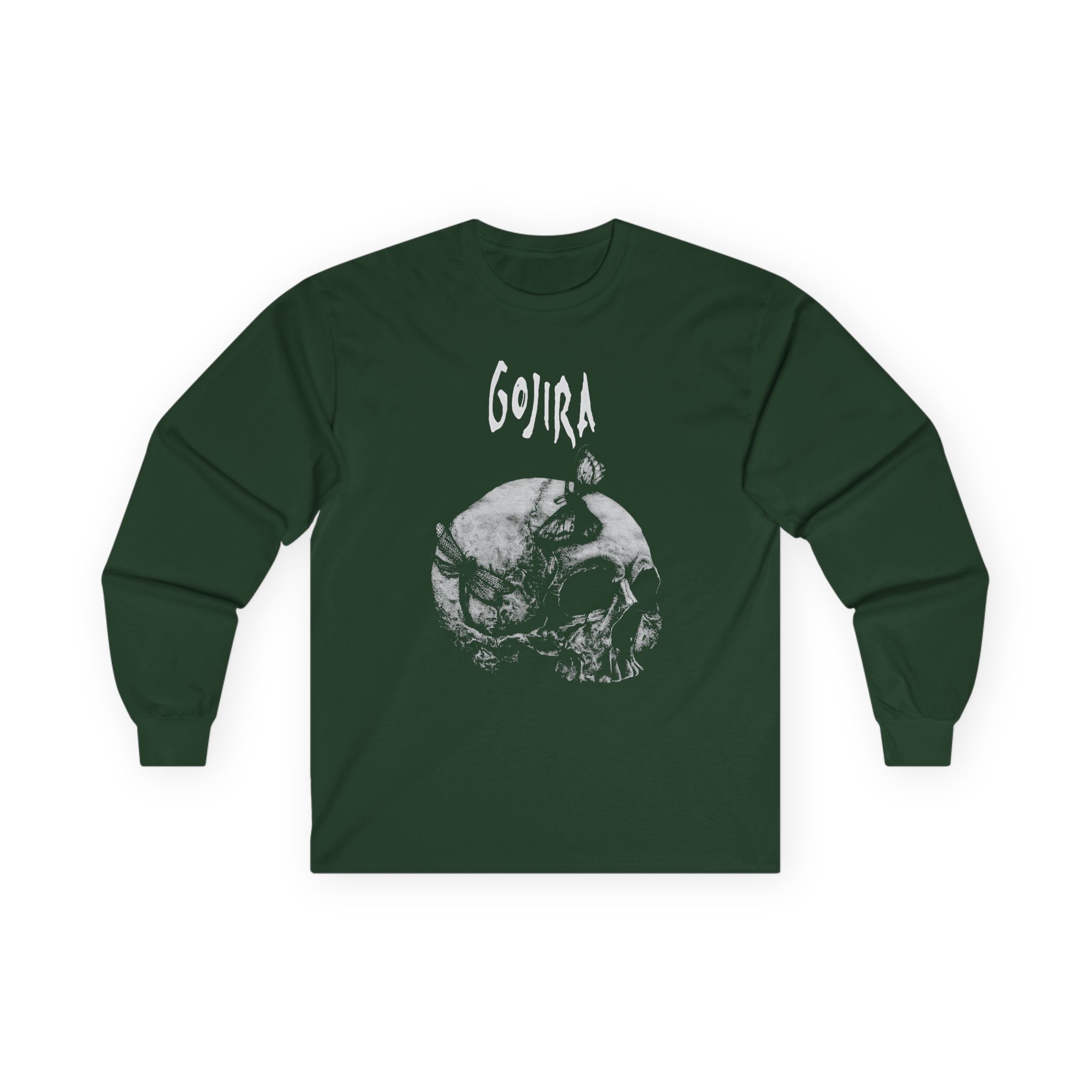 Gojira Moth Skull Unisex Ultra Cotton Long Sleeve Tee