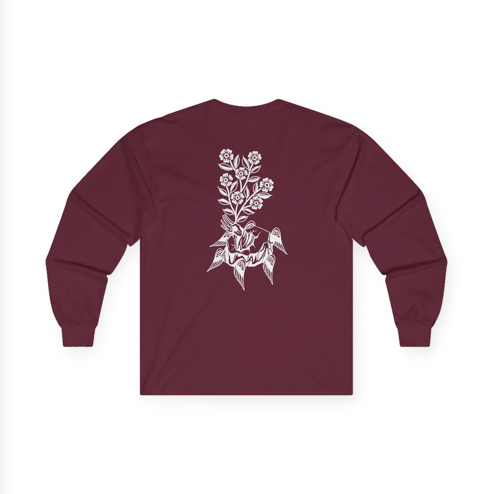 Fireworks Flowers Unisex Ultra Cotton Long Sleeve Tee