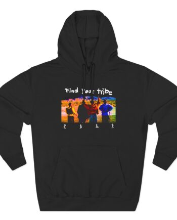 A Tribe Called Quest  Find Your Tribe Three-Panel Fleece Hoodie