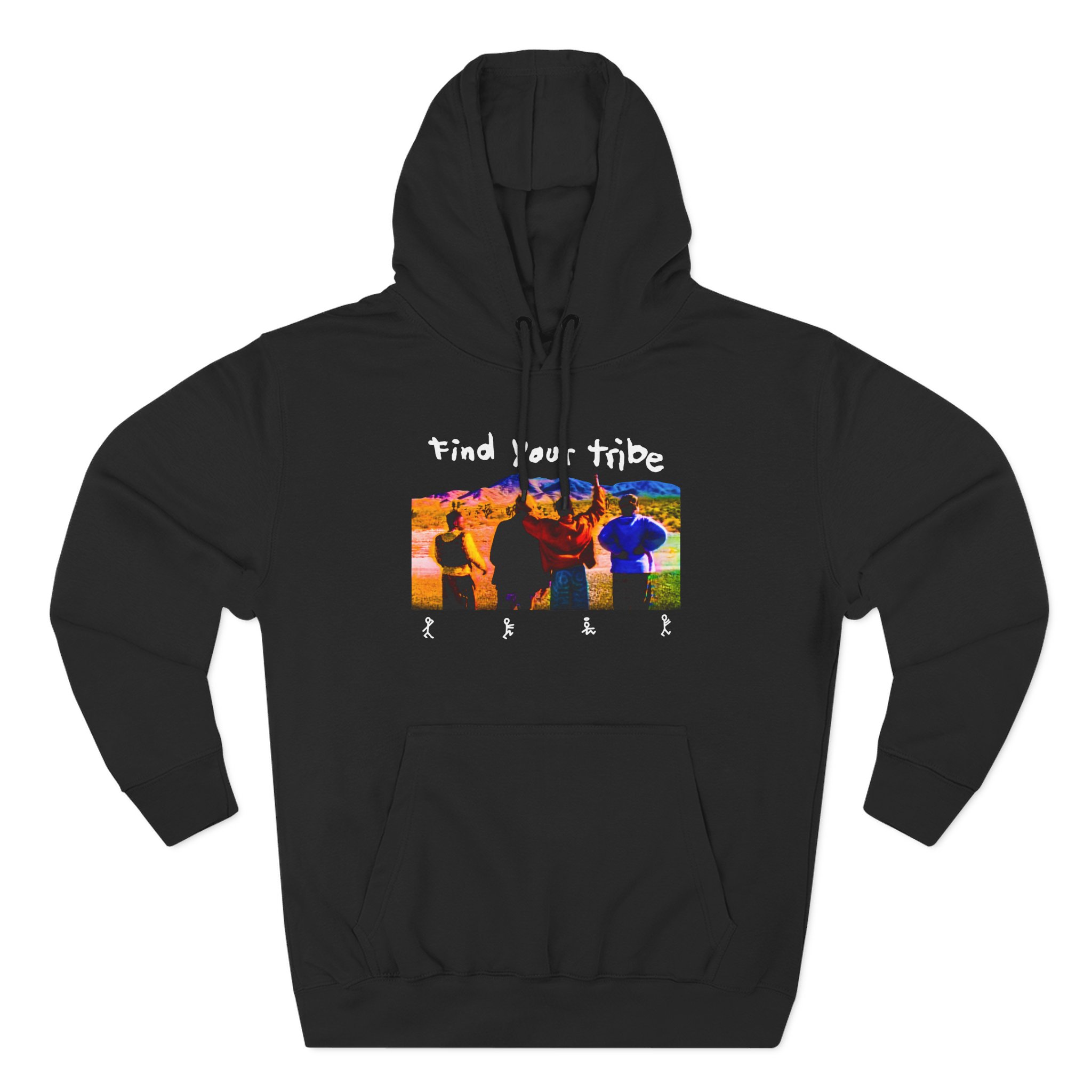 A Tribe Called Quest Find Your Tribe Three-Panel Fleece Hoodie