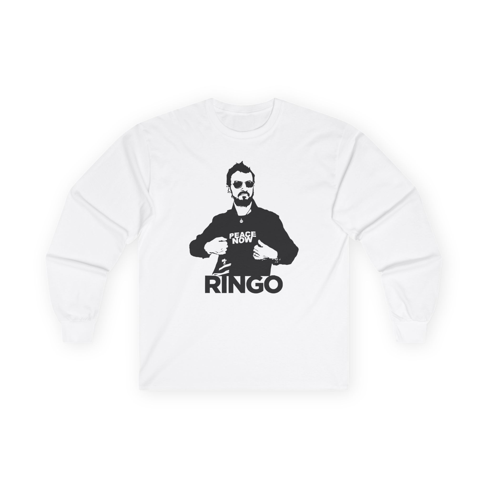 Ringo Starr Peace Now Unisex Ultra Cotton Long Sleeve Tee