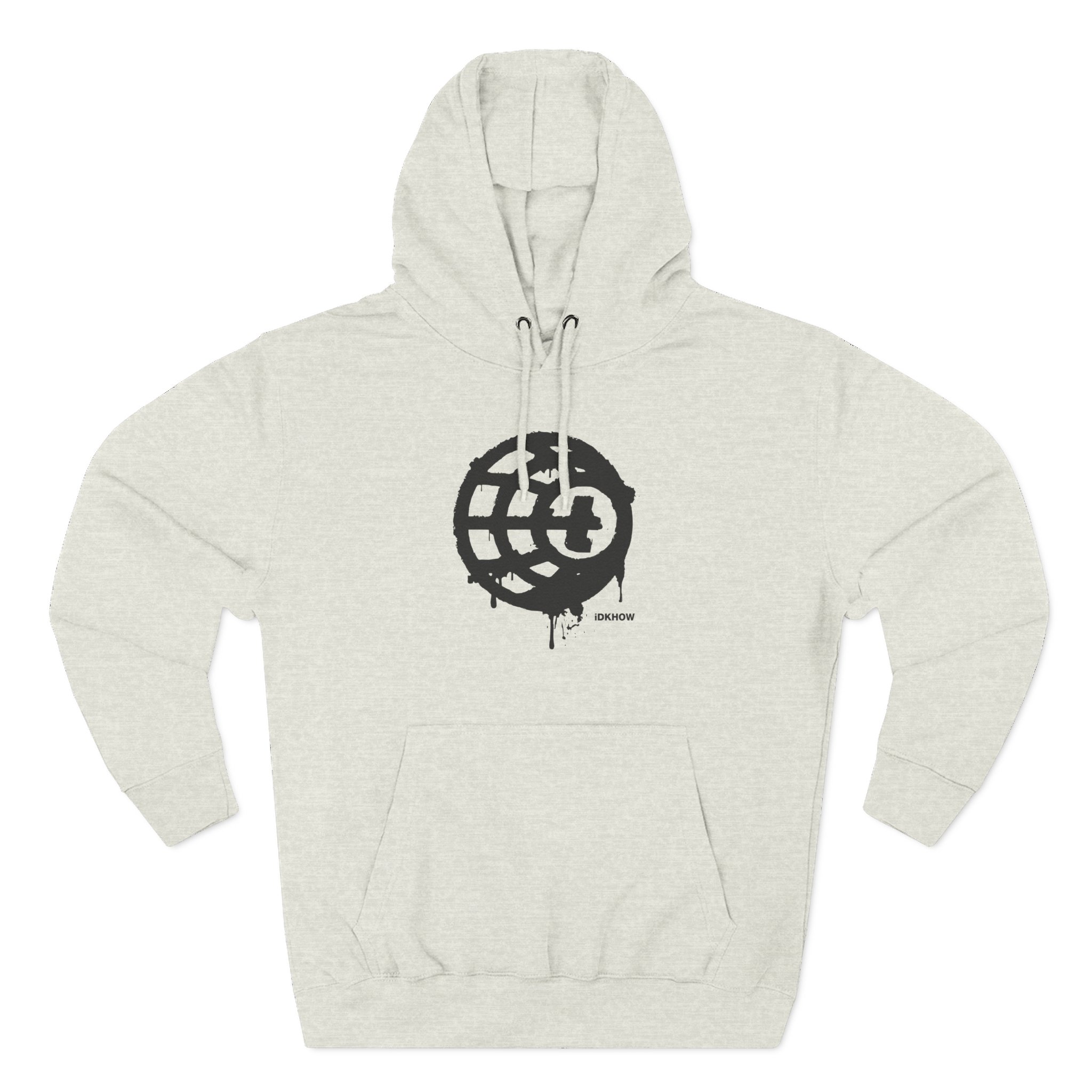 iDKHOW Three-Panel Fleece Hoodie