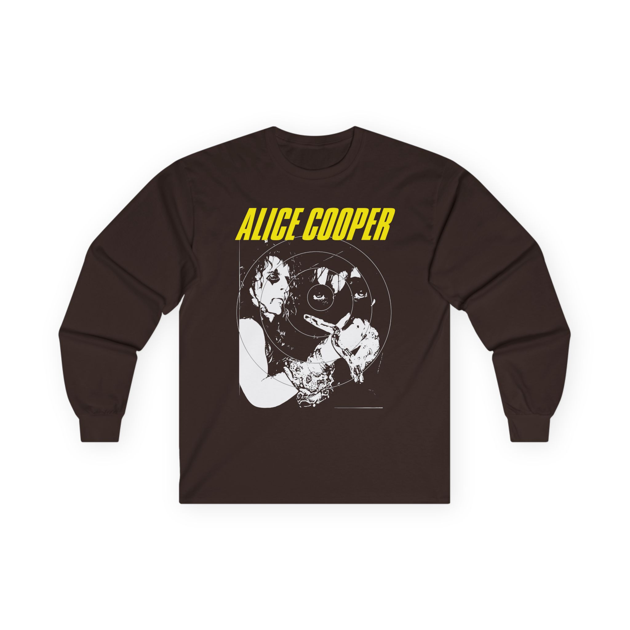 Alice Cooper Radial Horror Unisex Ultra Cotton Long Sleeve Tee