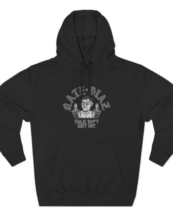 Nate Diaz Three-Panel Fleece Hoodie
