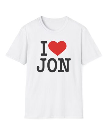Jon Marianek I Love Jon Unisex Softstyle T-Shirt