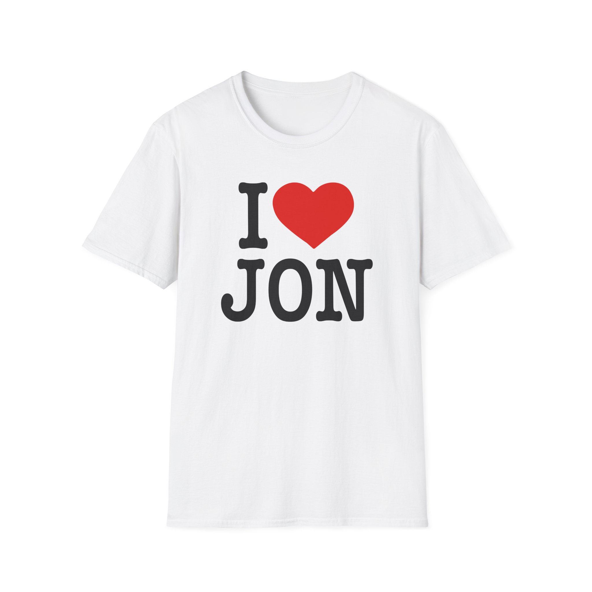 Jon Marianek I Love Jon Unisex Softstyle T-Shirt